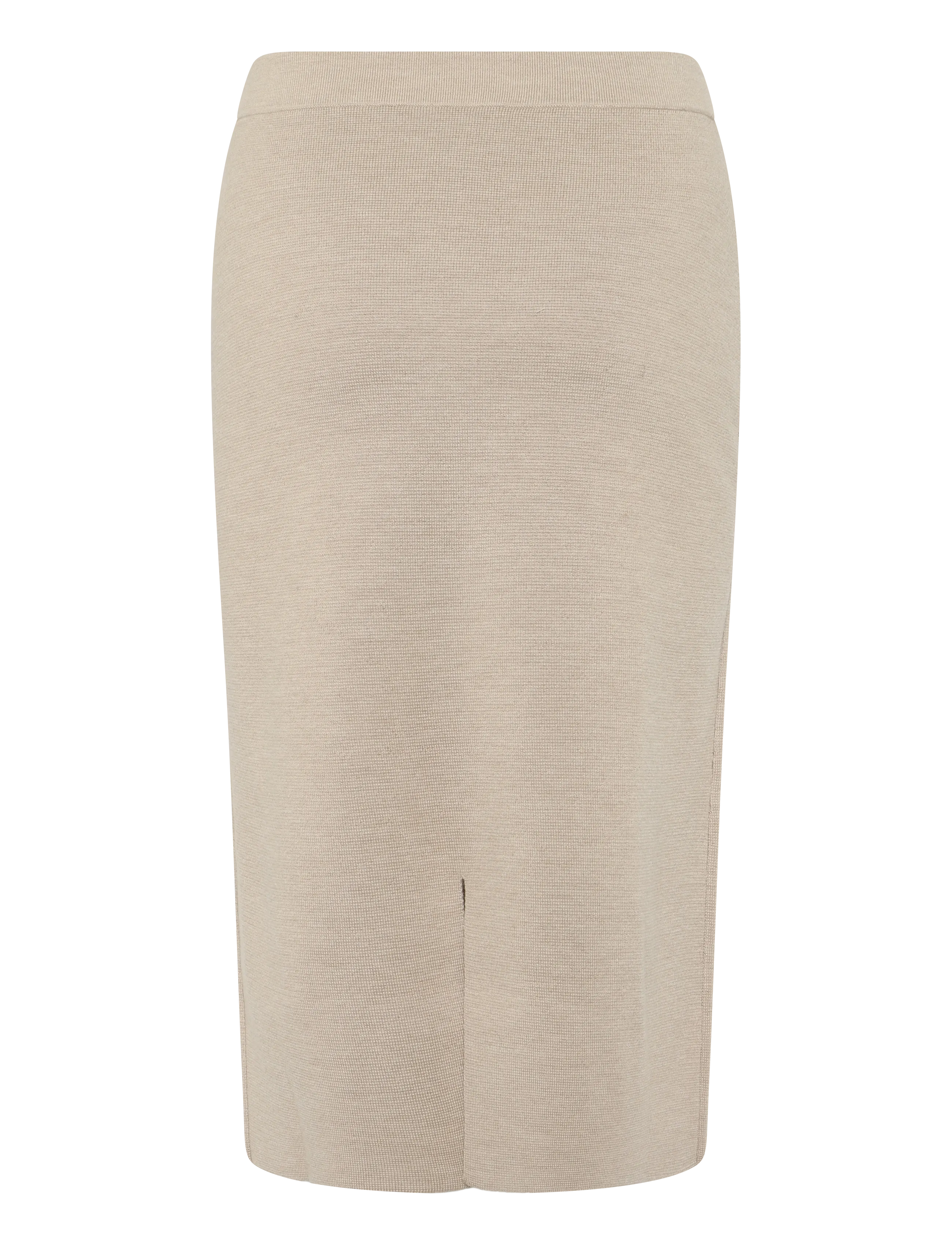 BUSNEL - MAJKEN skirt - stickade kjolar - oat - 1