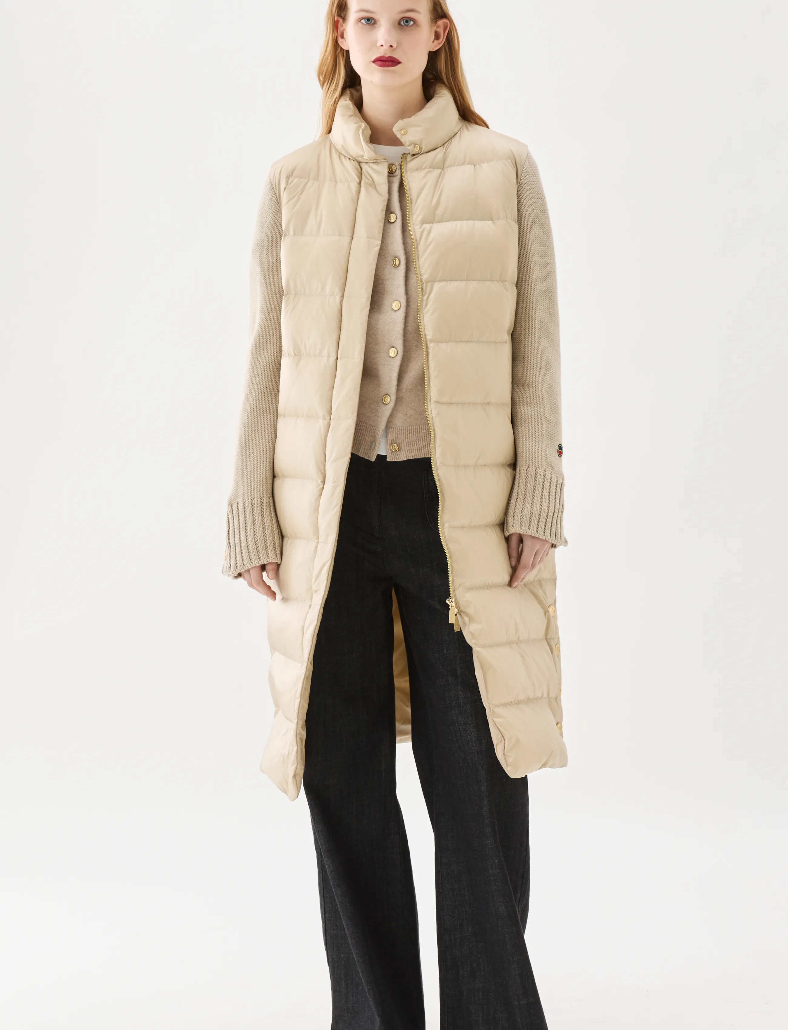 BUSNEL CELIA down coat - Vinterjackor - LIGHT BEIGE / beige