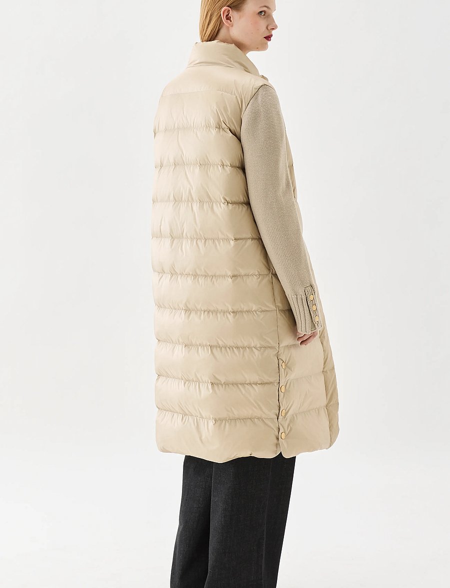 BUSNEL - CELIA down coat - light beige - 3