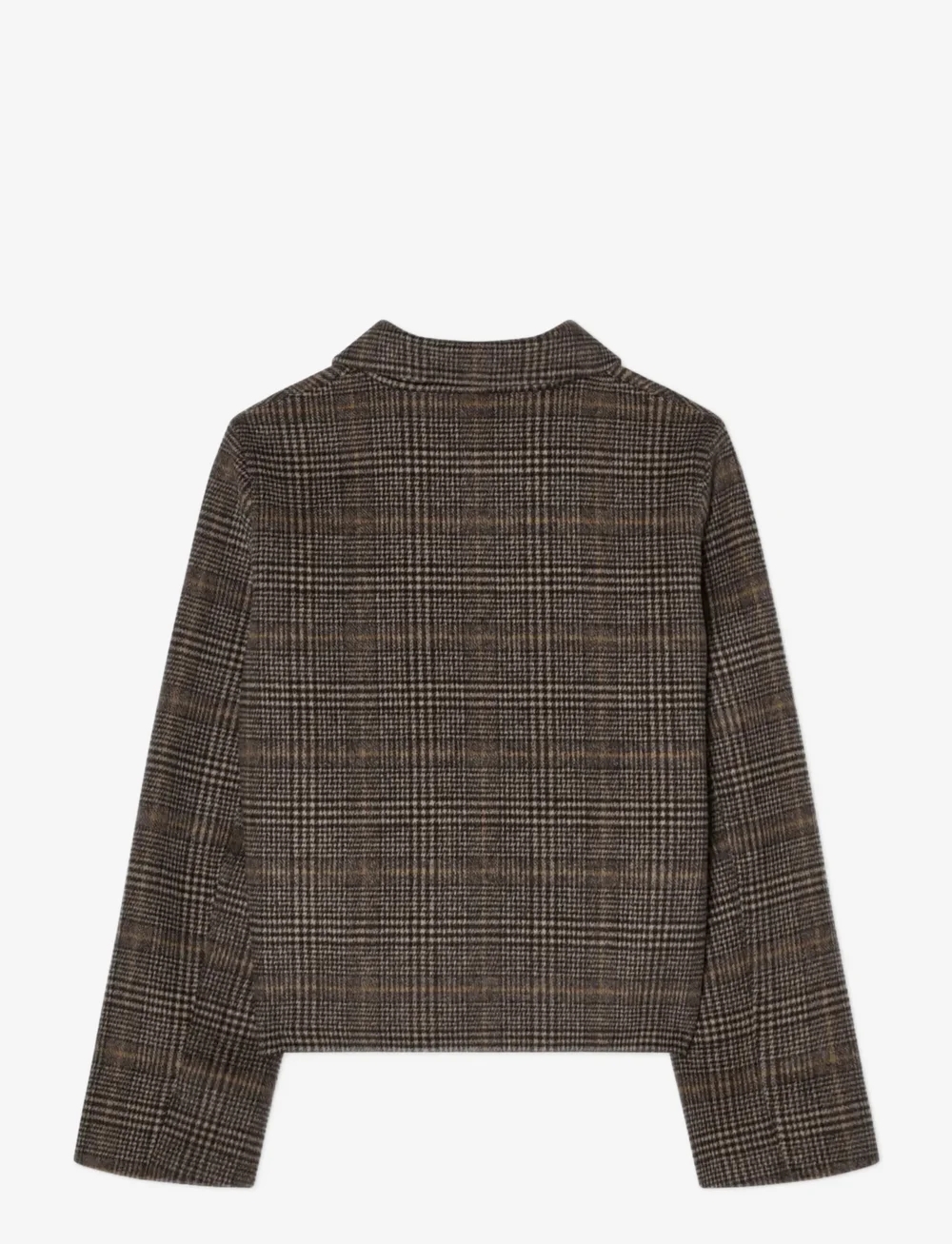 BUSNEL - MATHILDE checked jacket - wool jackets - antracite check - 2