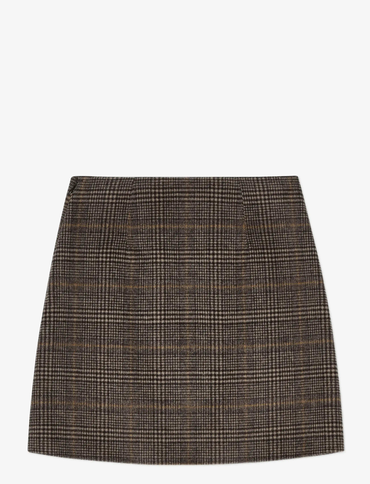 BUSNEL - MARIT checked skirt - herbstliche kleidung - antracite check - 2