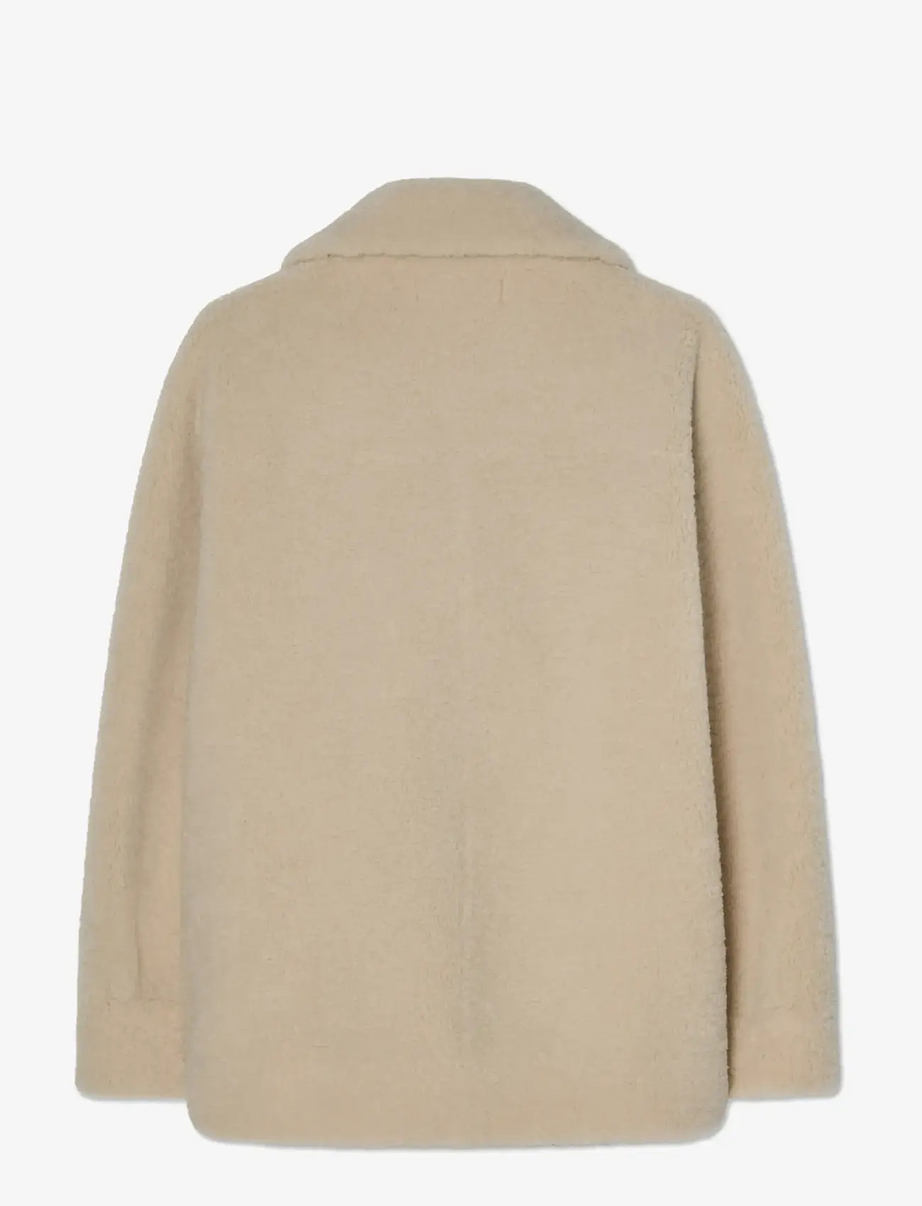 BUSNEL - MEI sherling jacket - ecru - 2