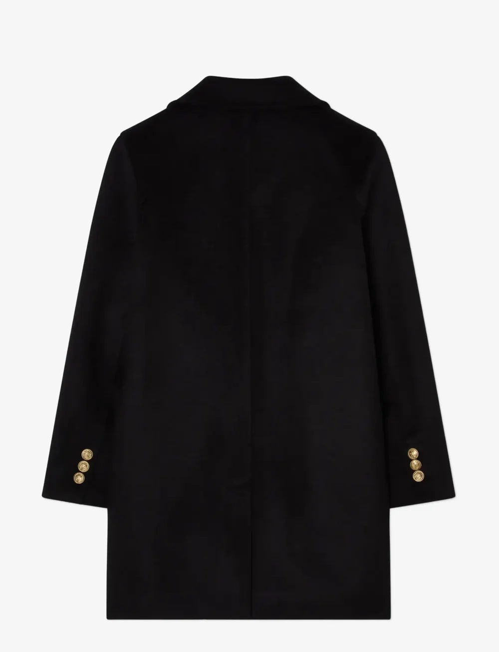 BUSNEL - CHARLOTTE melton jacket - uldfrakker - black - 2