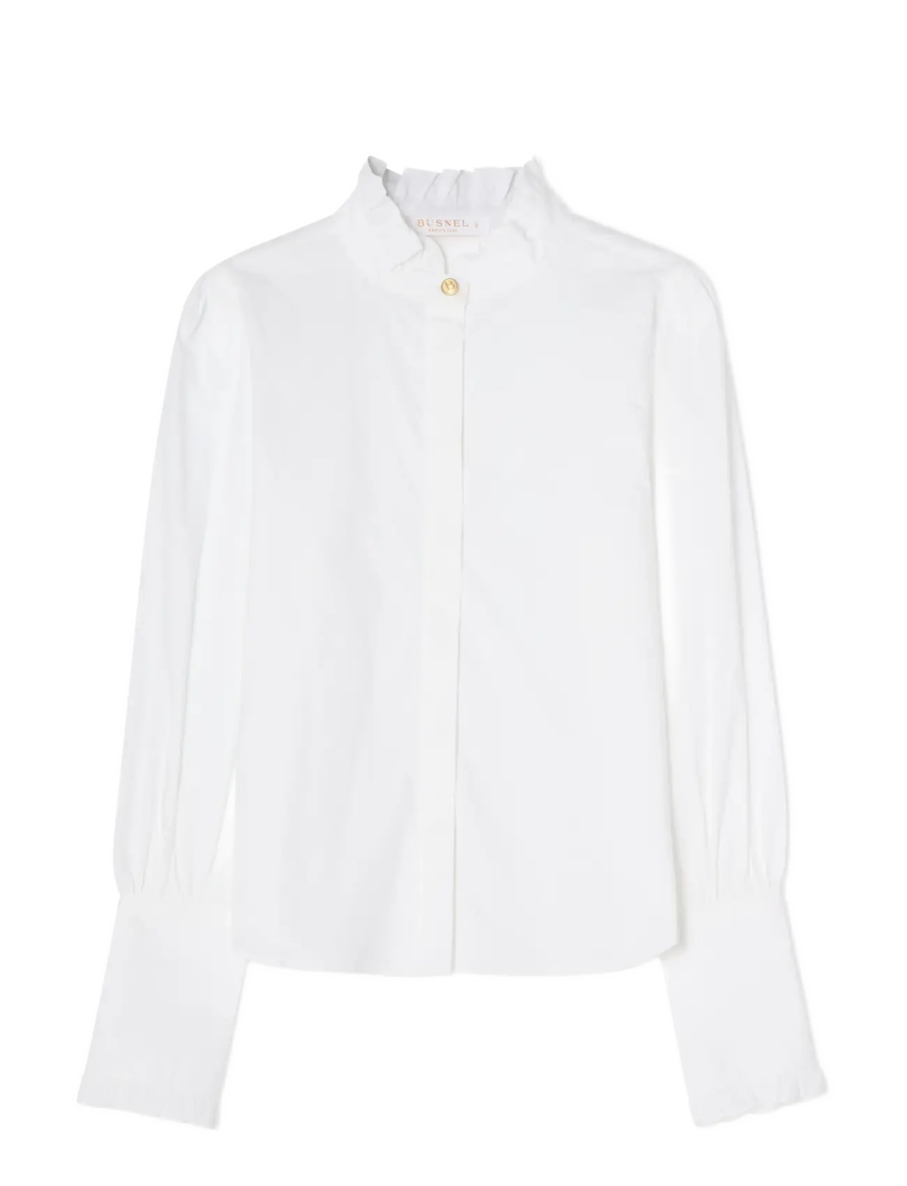 BUSNEL - MAIRA plissé blouse - white - 1