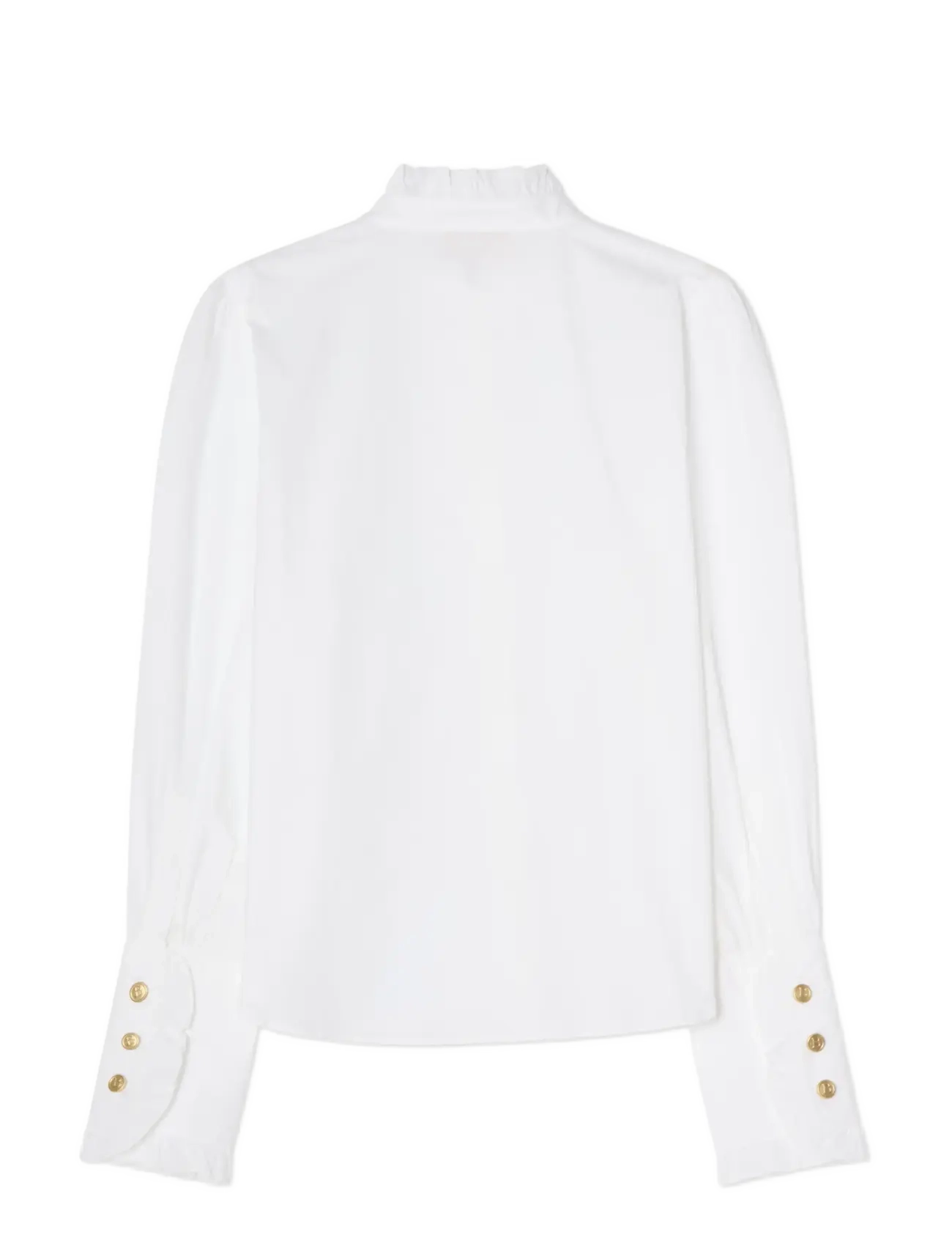 BUSNEL - MAIRA plissé blouse - white - 2