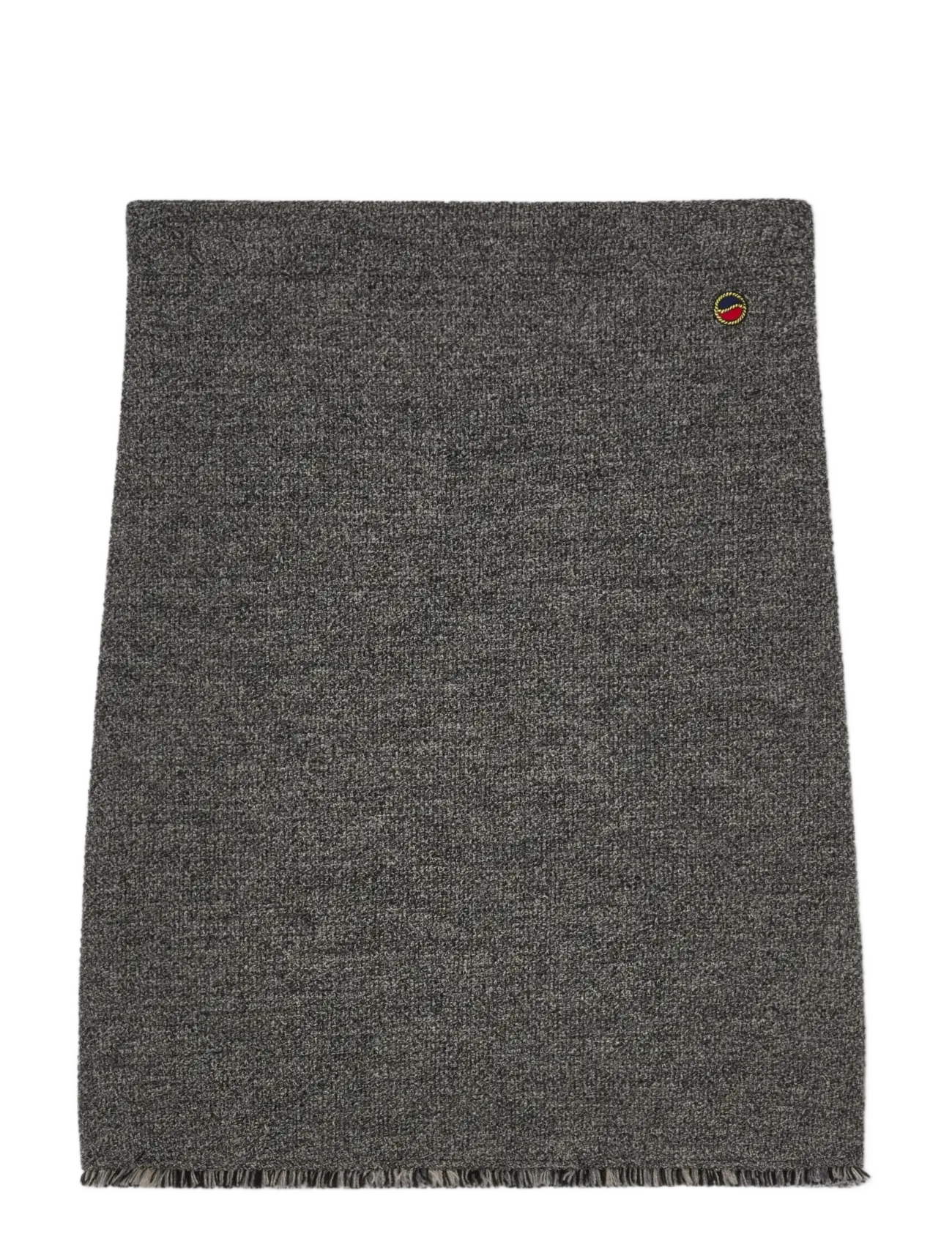 BUSNEL LUCKY tweed skirt - Kurze Röcke - SALT & PEPPER / grey