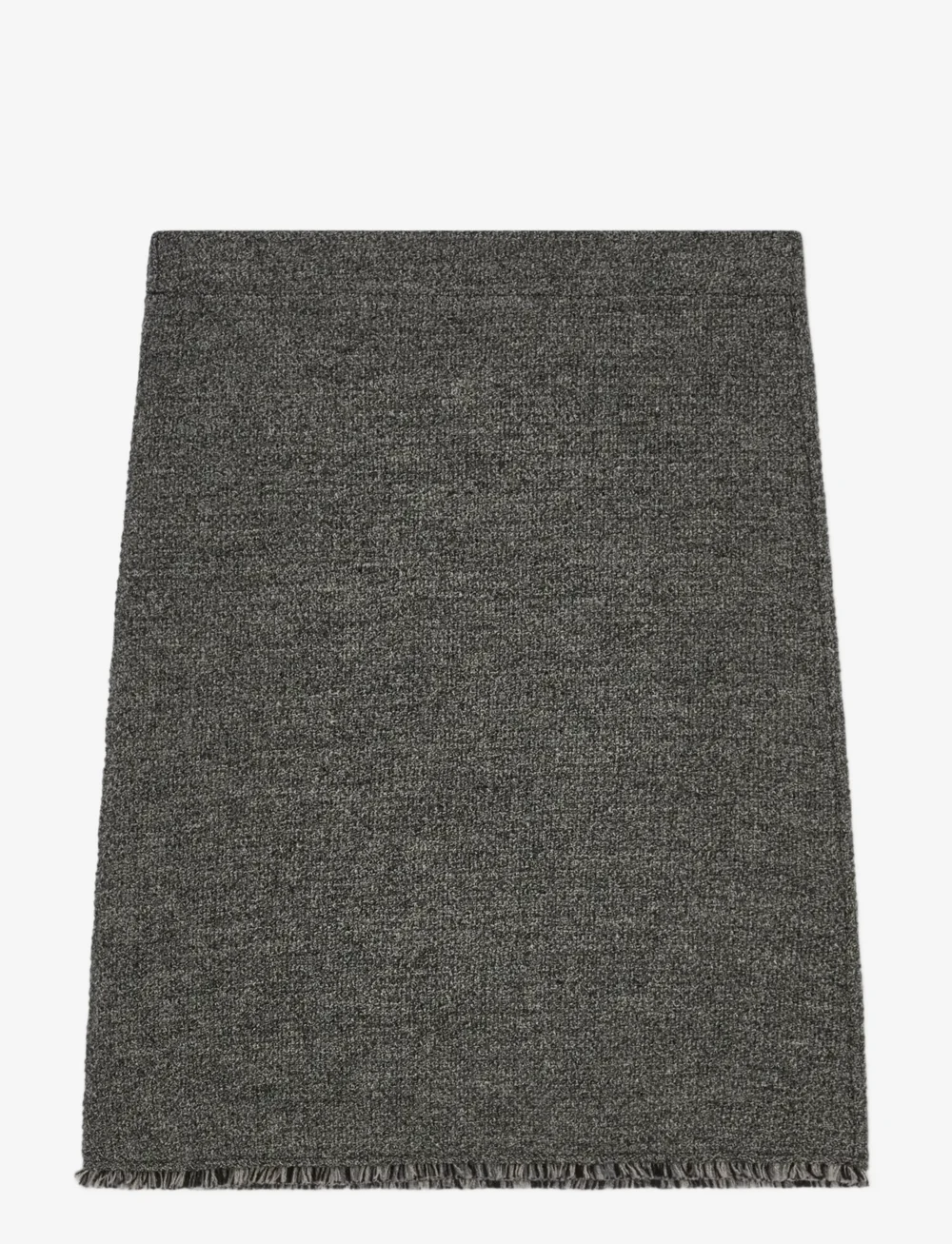 BUSNEL - LUCKY tweed skirt - stickade kjolar - salt & pepper - 1