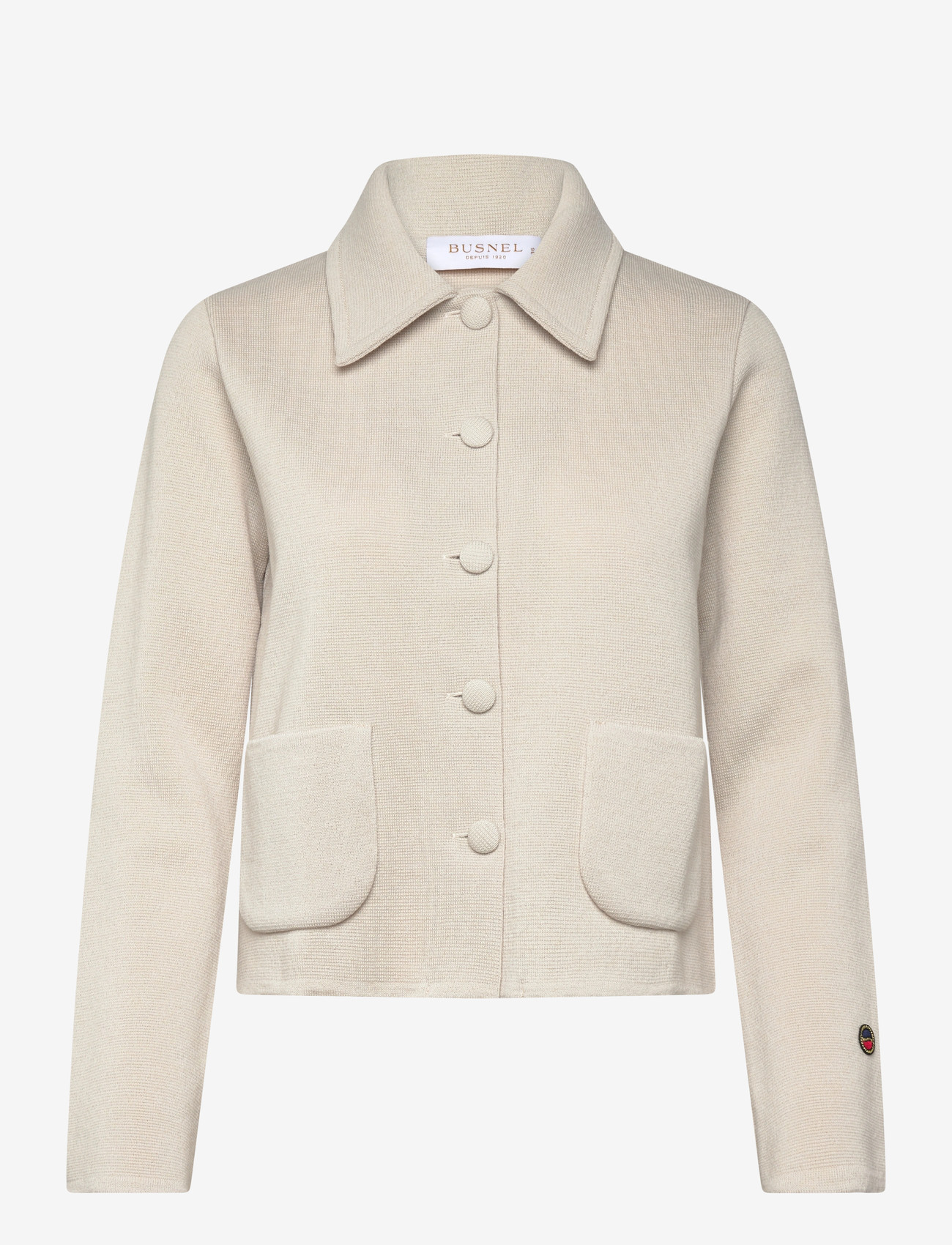 BUSNEL - CATHERINE jacket Black - cardigans - silver birch - 1