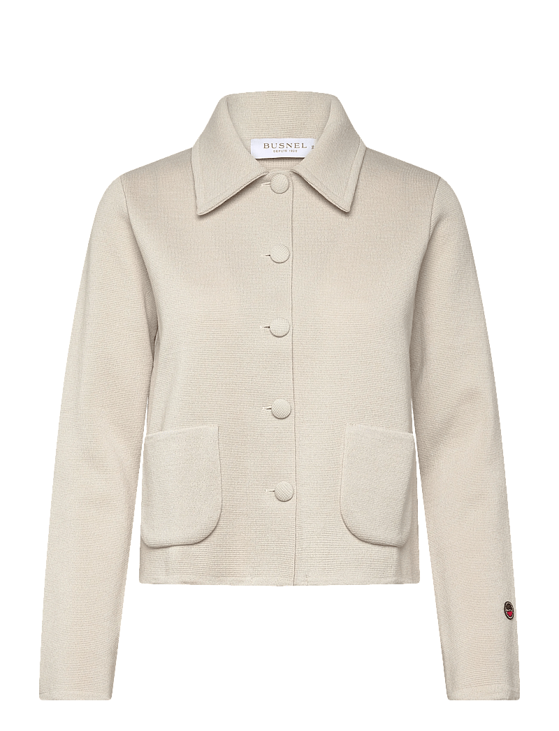 BUSNEL - CATHERINE jacket Black - cardigans - silver birch - 1