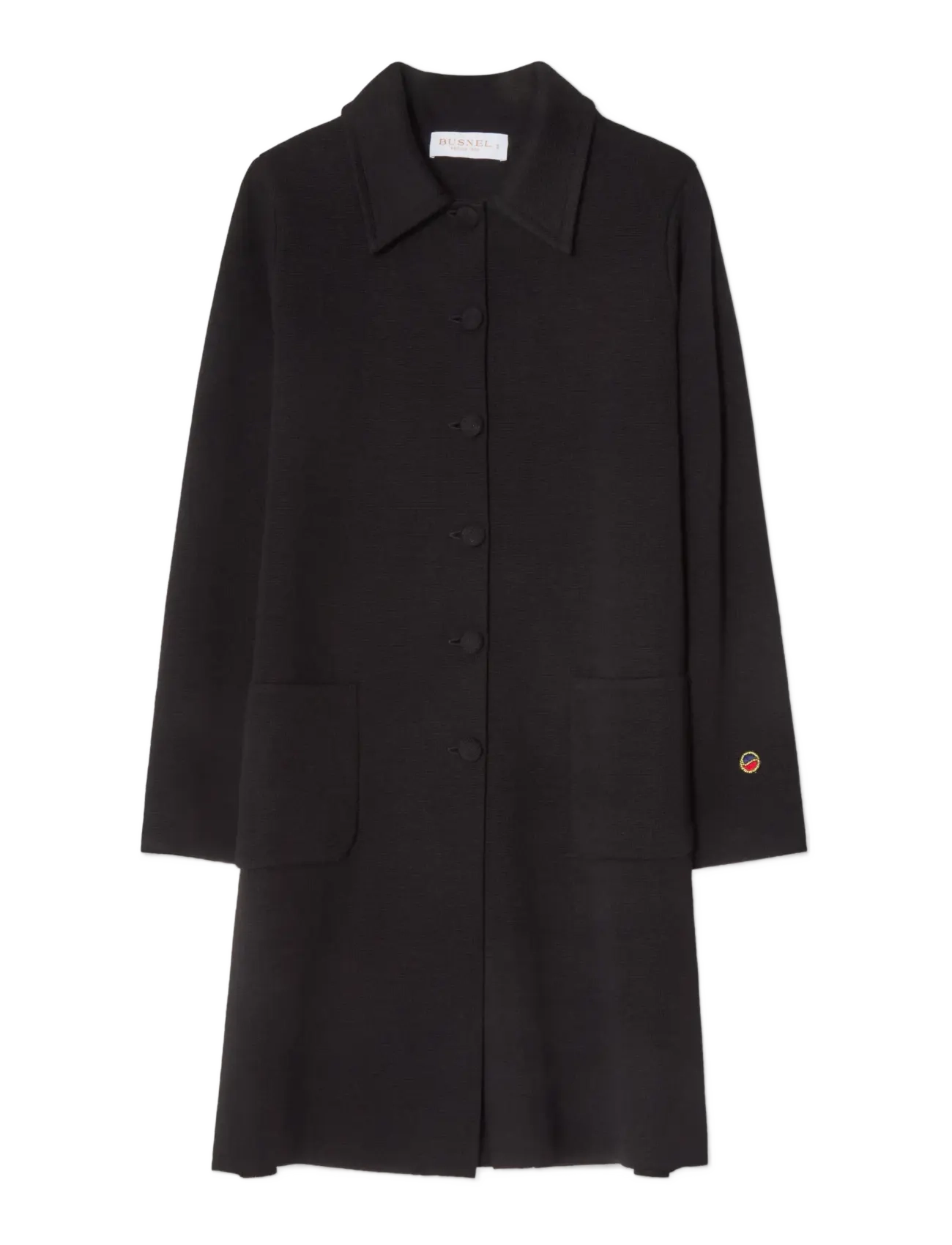 BUSNEL Lilli Mantel Schwarz - 34 - Damen