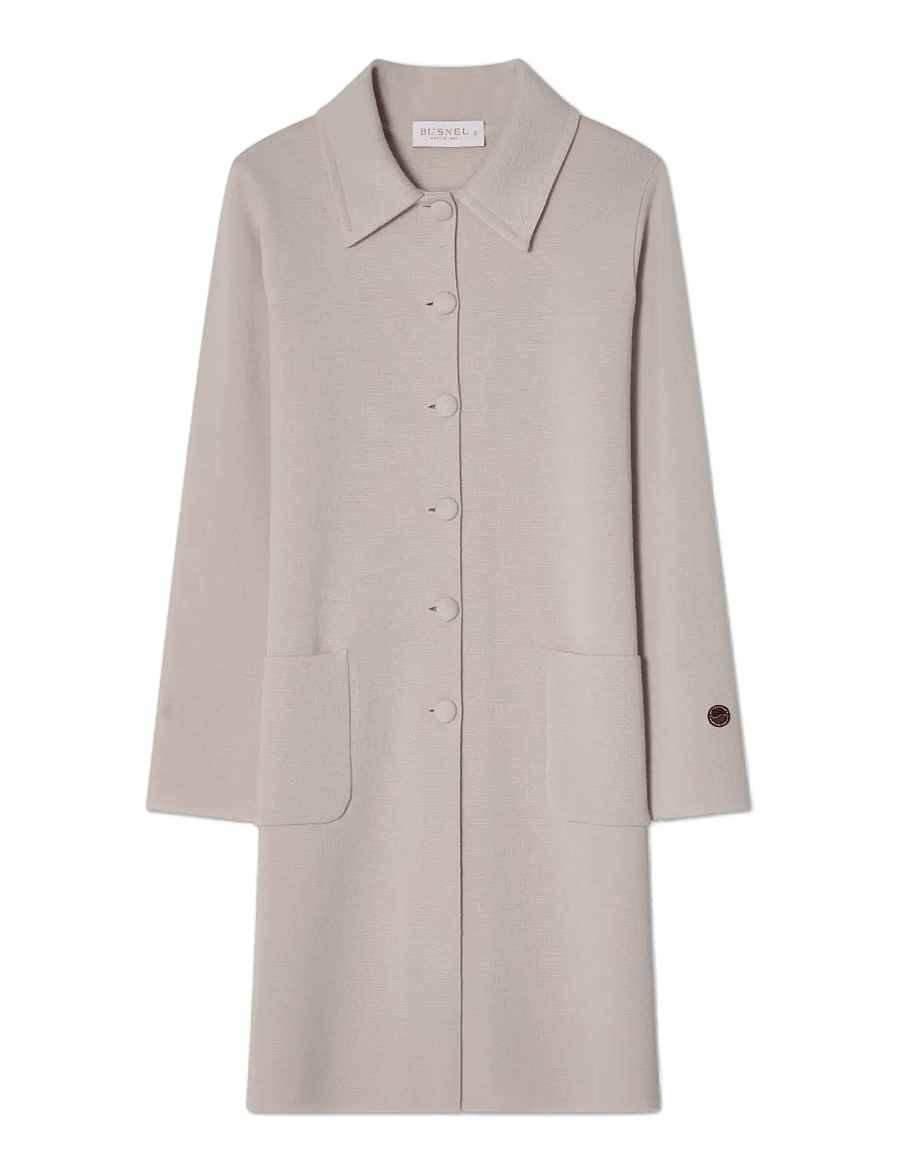 BUSNEL - LILLI coat - talvejoped - silver birch - 1