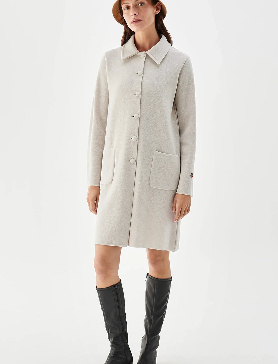 BUSNEL - LILLI coat - talvejoped - silver birch - 0