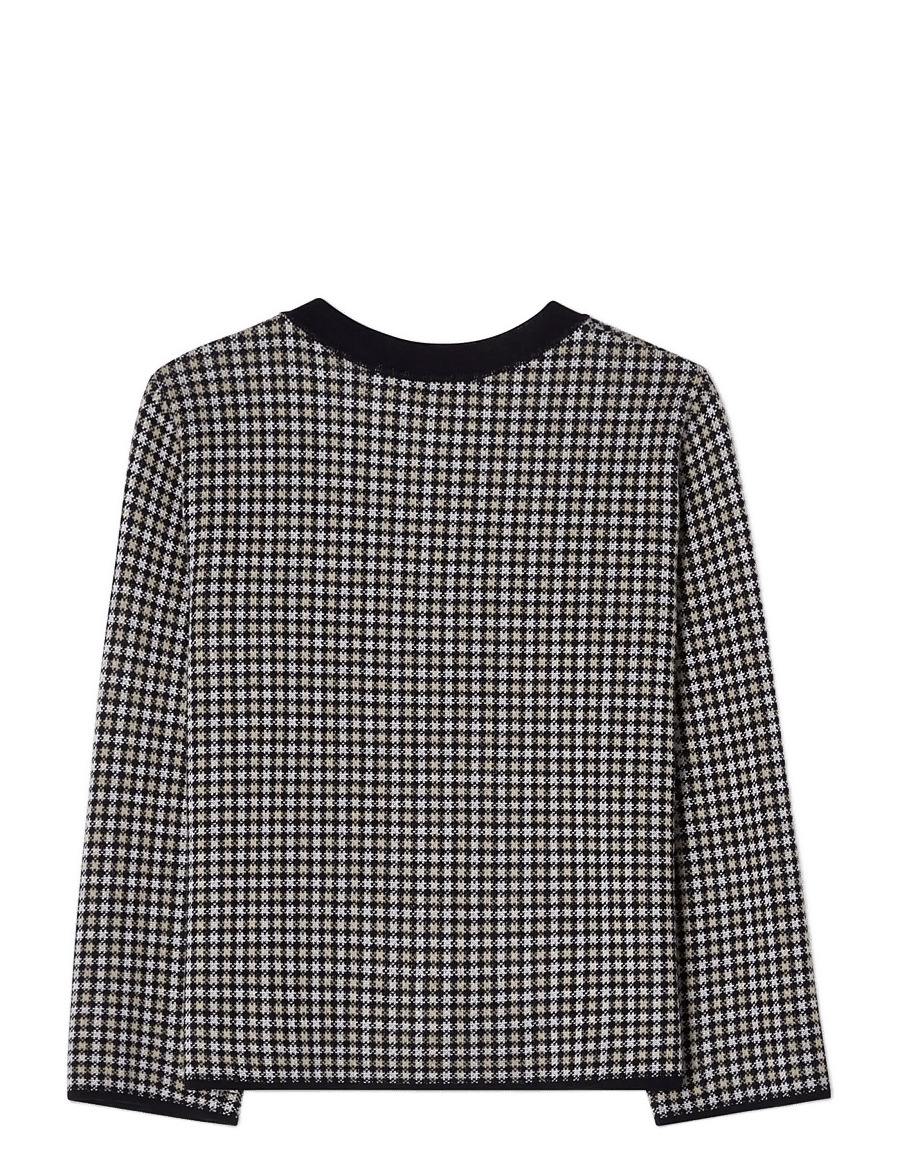 BUSNEL - ELLE jacket pepita - vårjackor - pepita marine - 2