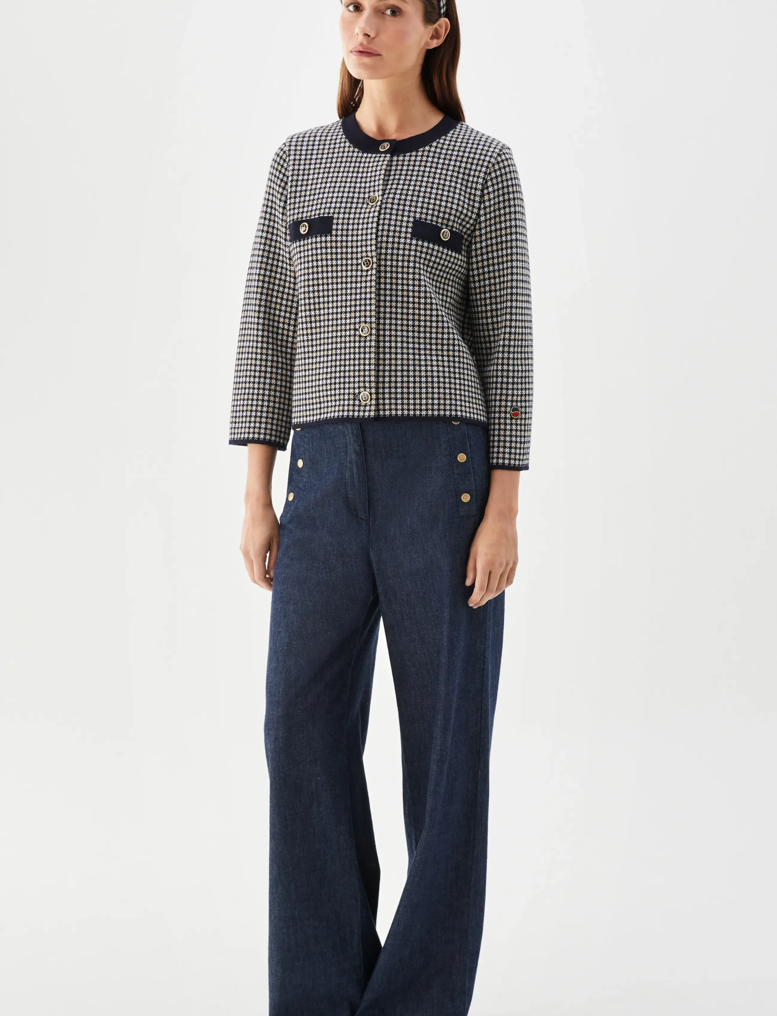 BUSNEL ELLE jacket pepita -  - undefined / undefined