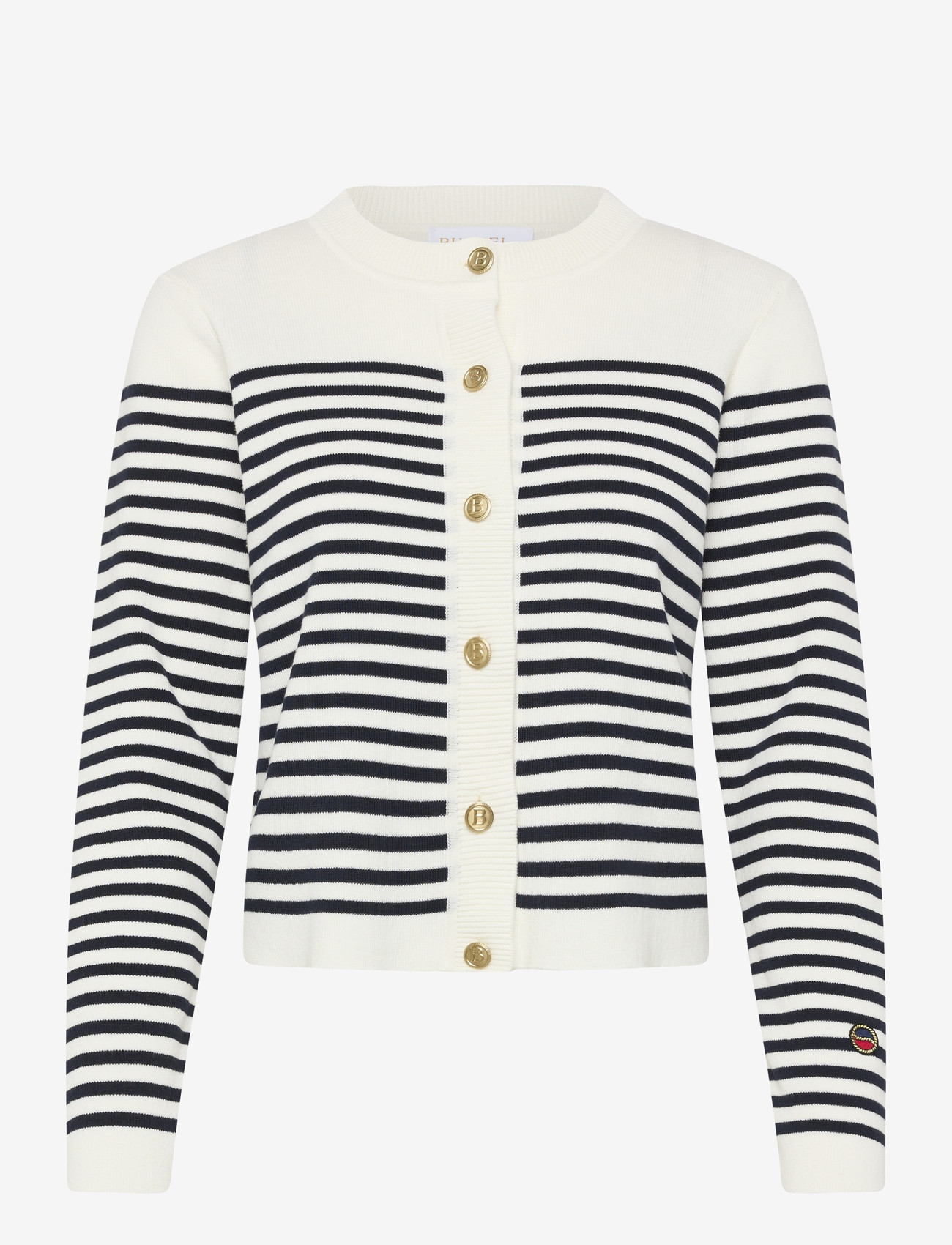 BUSNEL - LIZZIE cardigan - cardigans - ecru/marine - 0