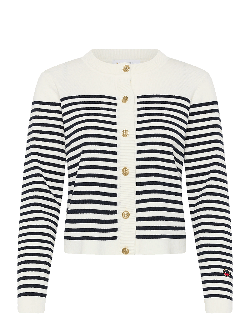 BUSNEL - LIZZIE cardigan - cardigans - ecru/marine - 0