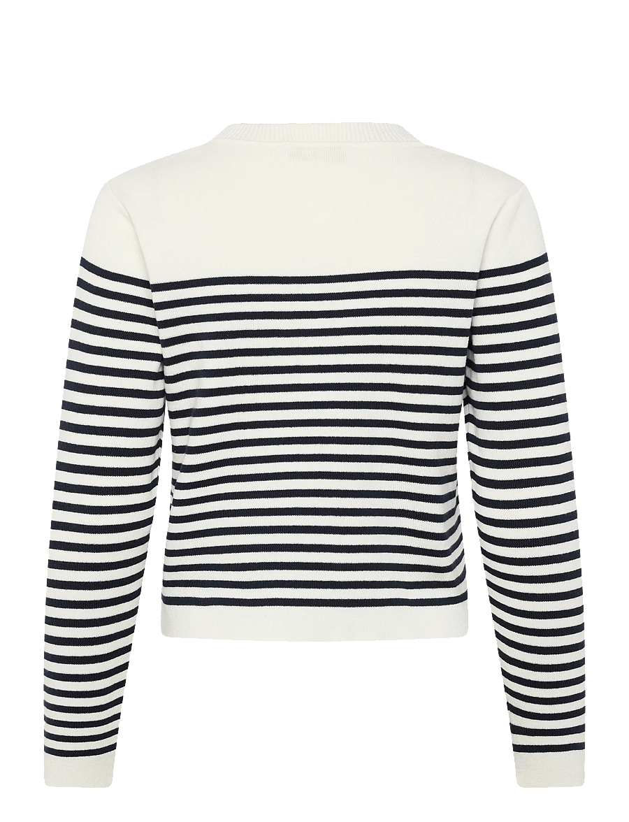 BUSNEL - LIZZIE cardigan - cardigans - ecru/marine - 1