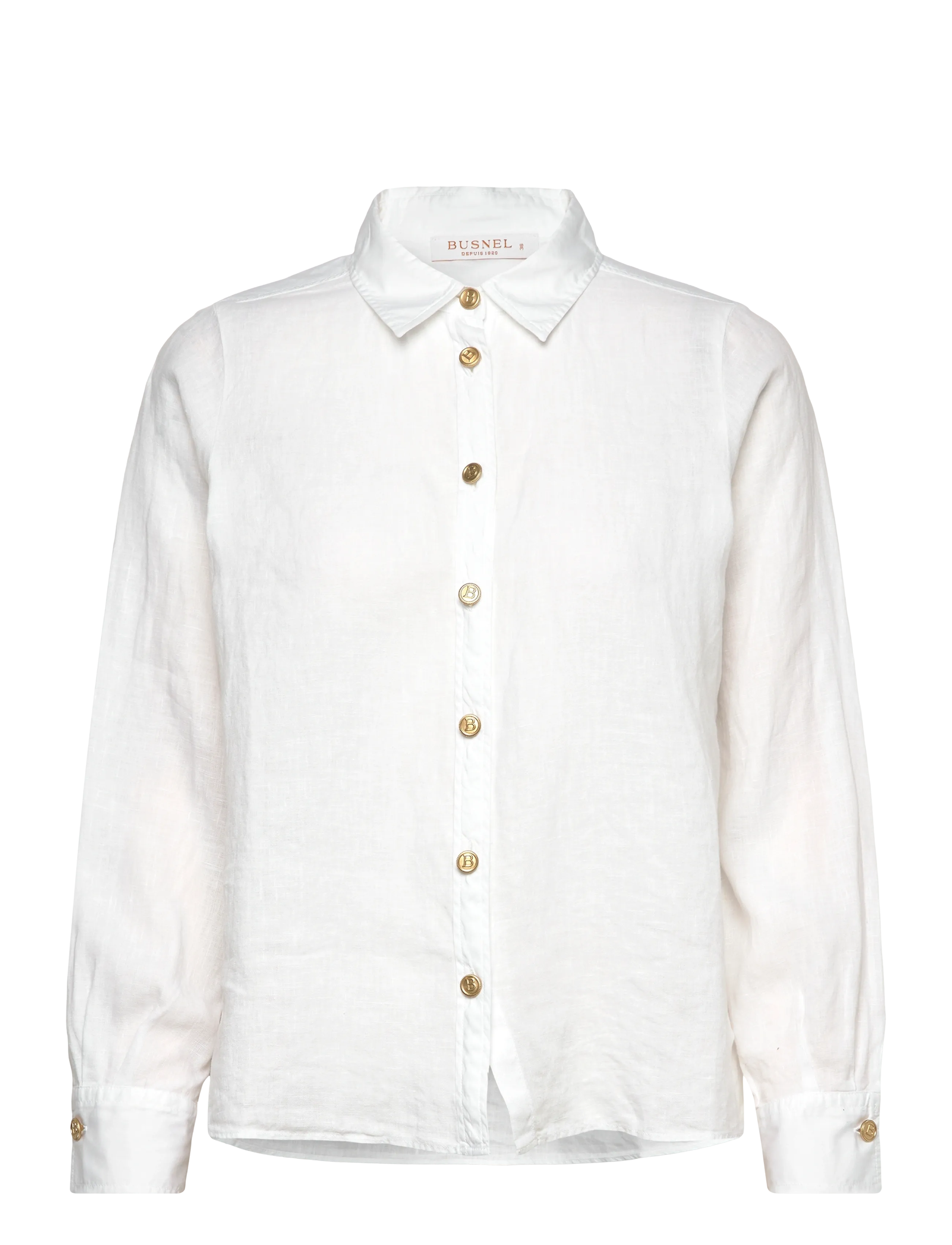 BUSNEL NENNE blouse - Koszule - WHITE / white
