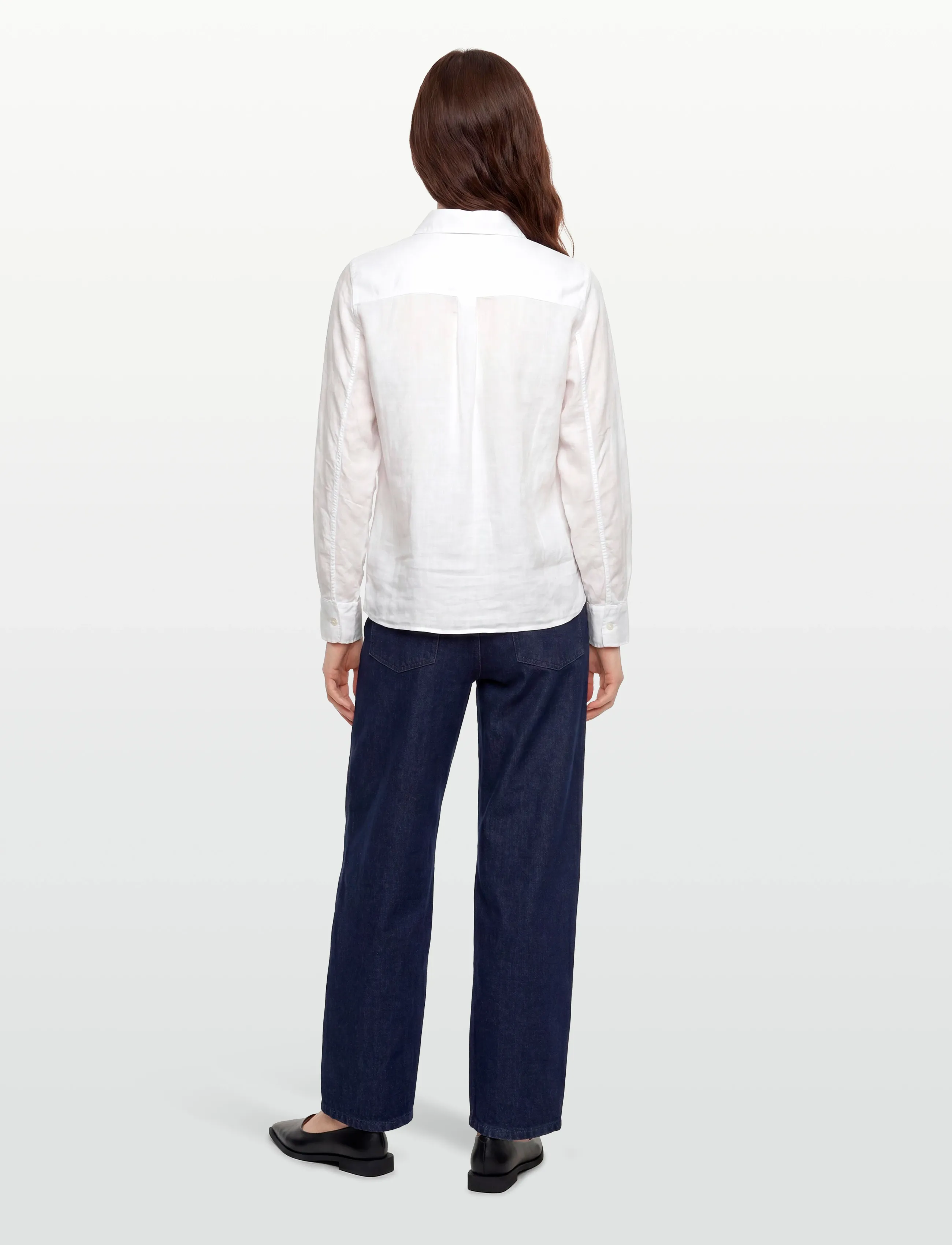 BUSNEL - NENNE blouse - jeansskjortor - white - 4