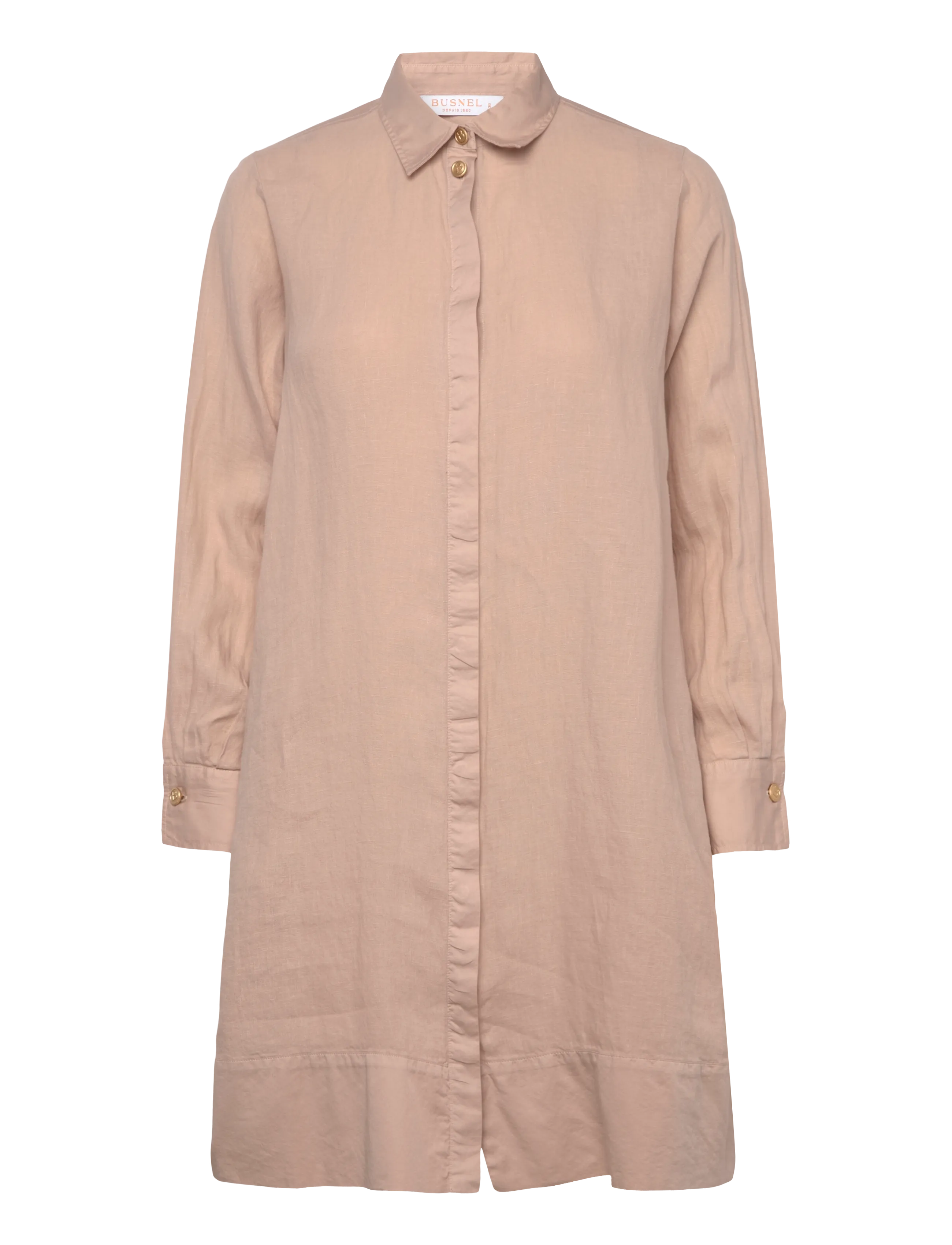 BUSNEL RAVEN dress - Kleidid - FUDGE / beige