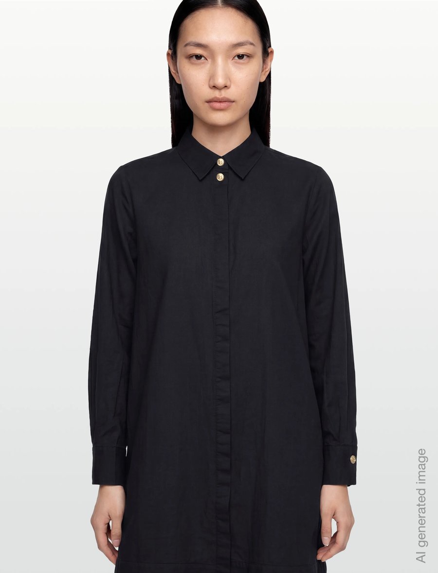 BUSNEL - RAVEN dress - midi-kleider - marine - 3