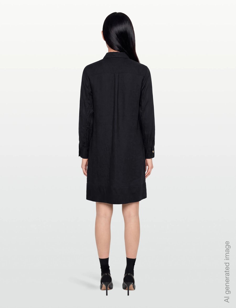 BUSNEL - RAVEN dress - midi-kleider - marine - 4