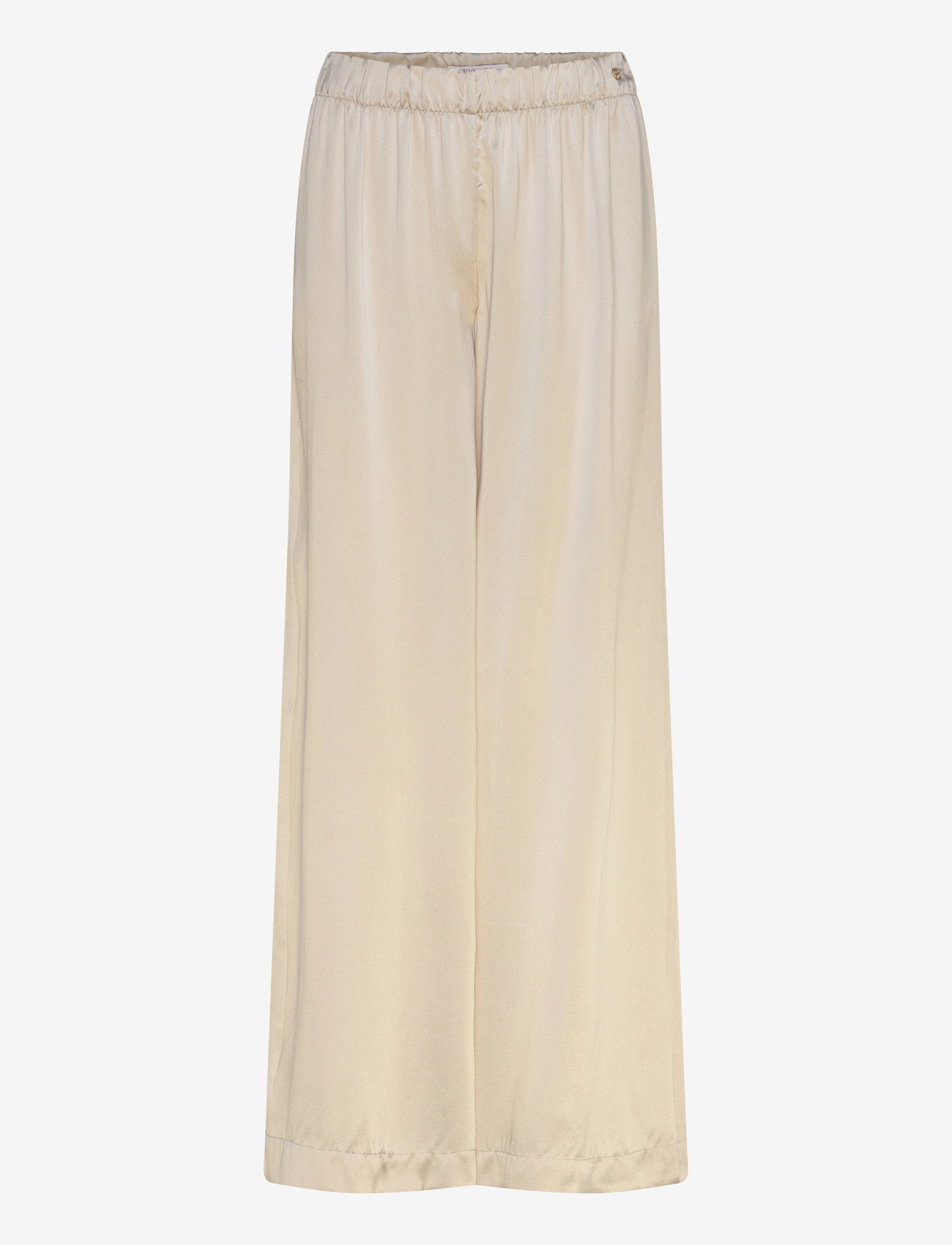 BUSNEL - ISABELLA silk trouser - laia säärega püksid - silver birch - 1