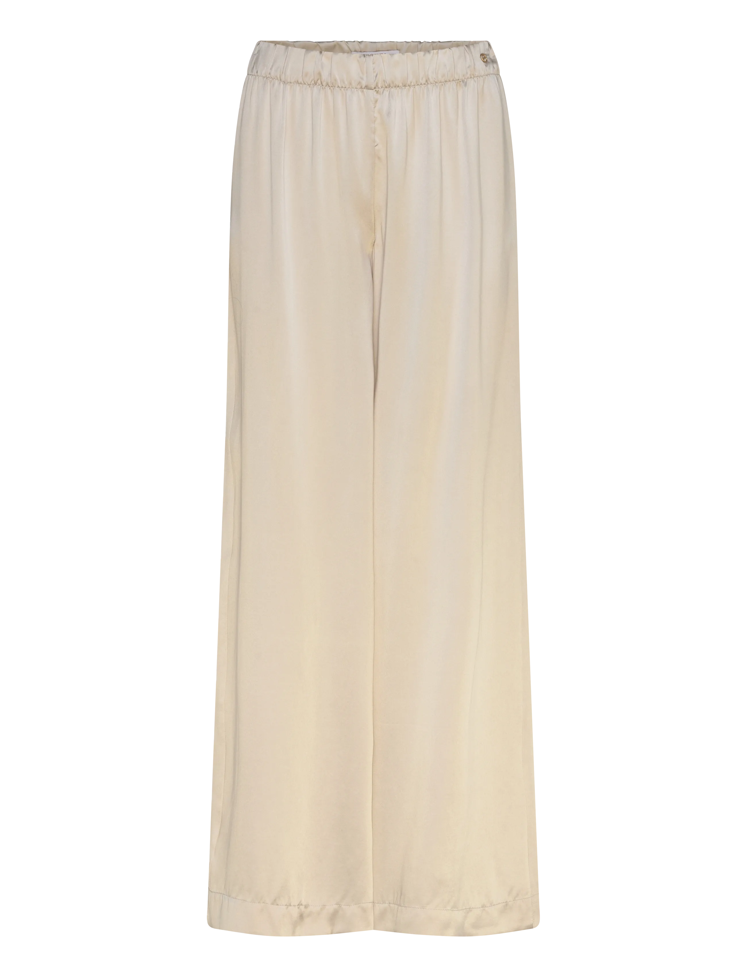BUSNEL ISABELLA silk trouser - Clothing - SILVER BIRCH / cream