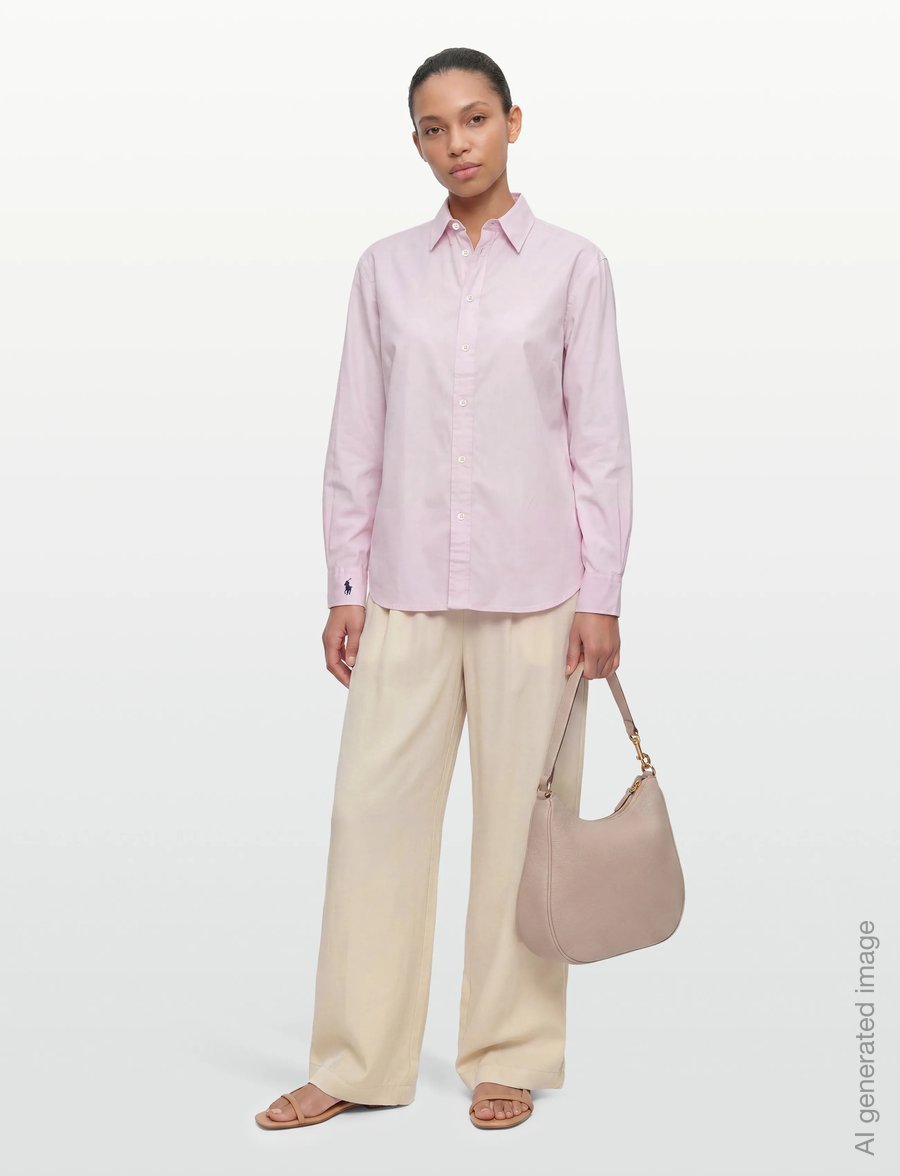 BUSNEL - ISABELLA silk trouser - wide leg trousers - silver birch - 0