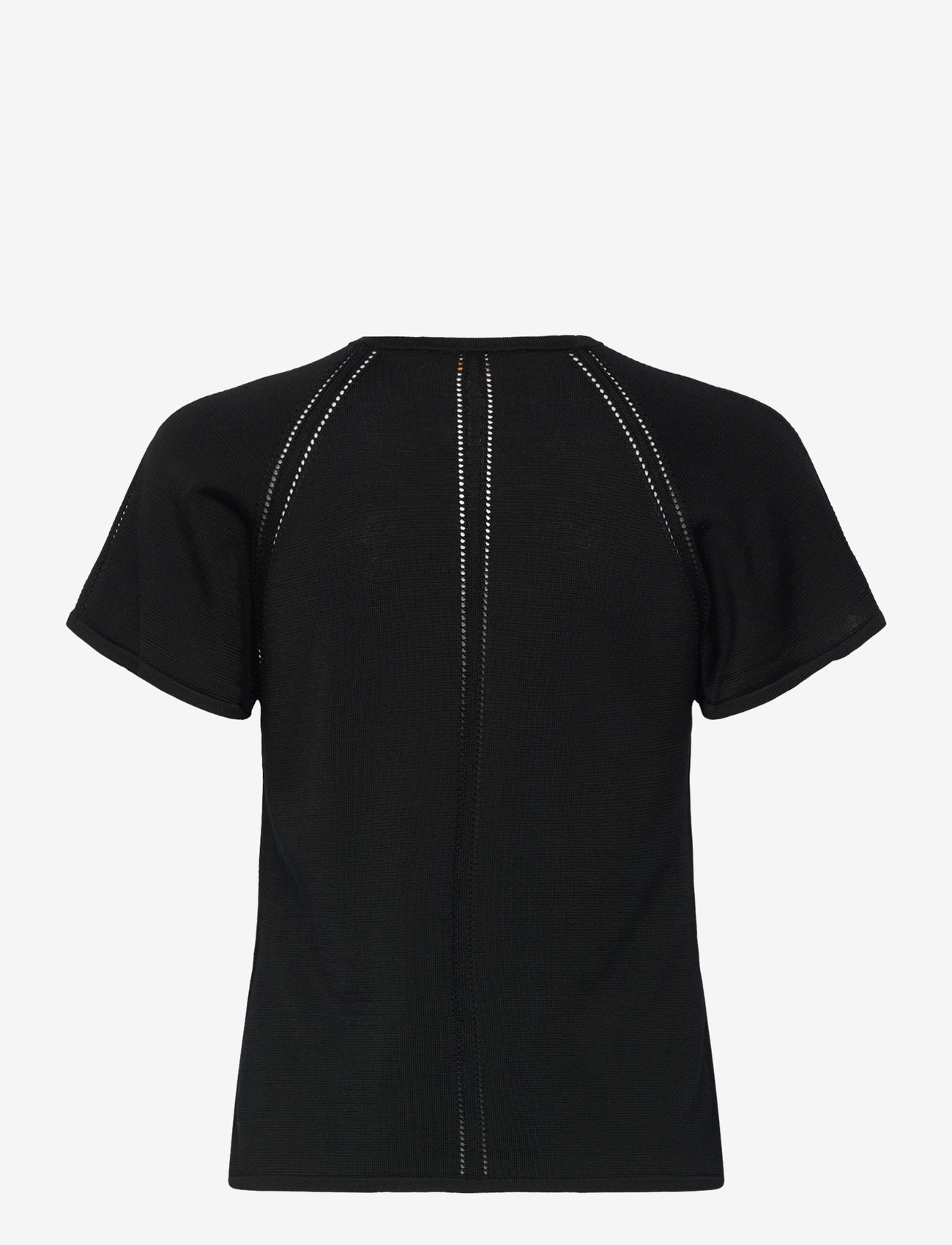 BUSNEL - DANY top - kortærmede bluser - black - 2