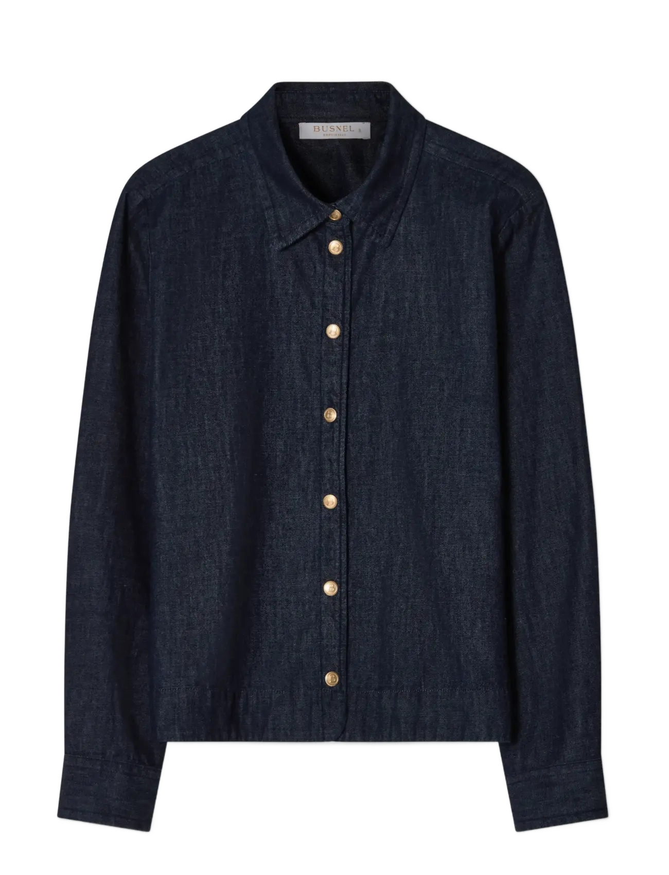 BUSNEL POPPY denim shirt - Nyheder - DENIM / navy