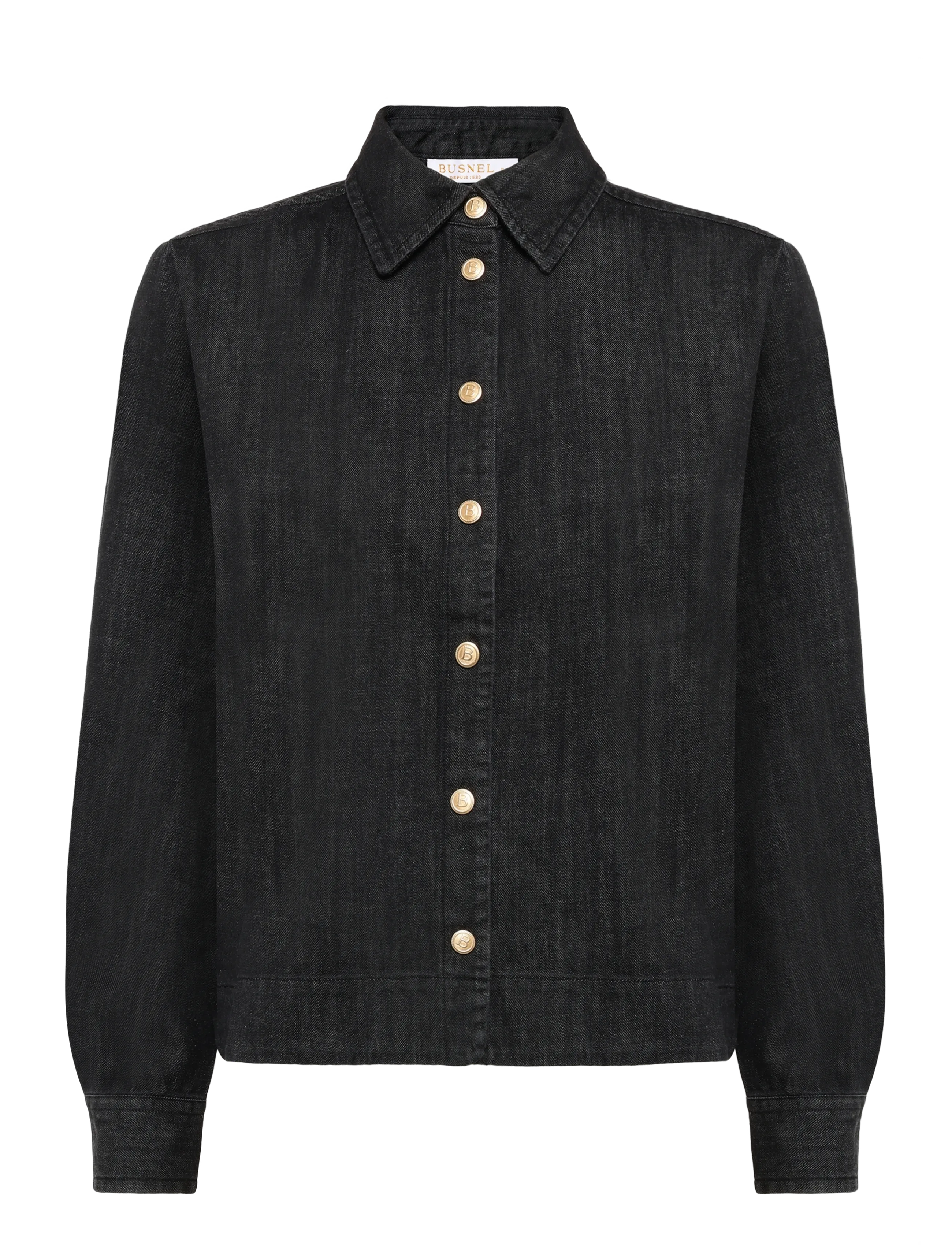 BUSNEL POPPY shirt - Kläder - BLACK / black