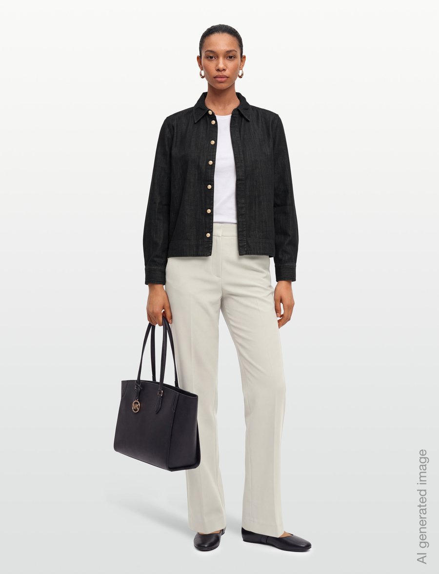 BUSNEL - POPPY shirt - jeanshemden - black - 0