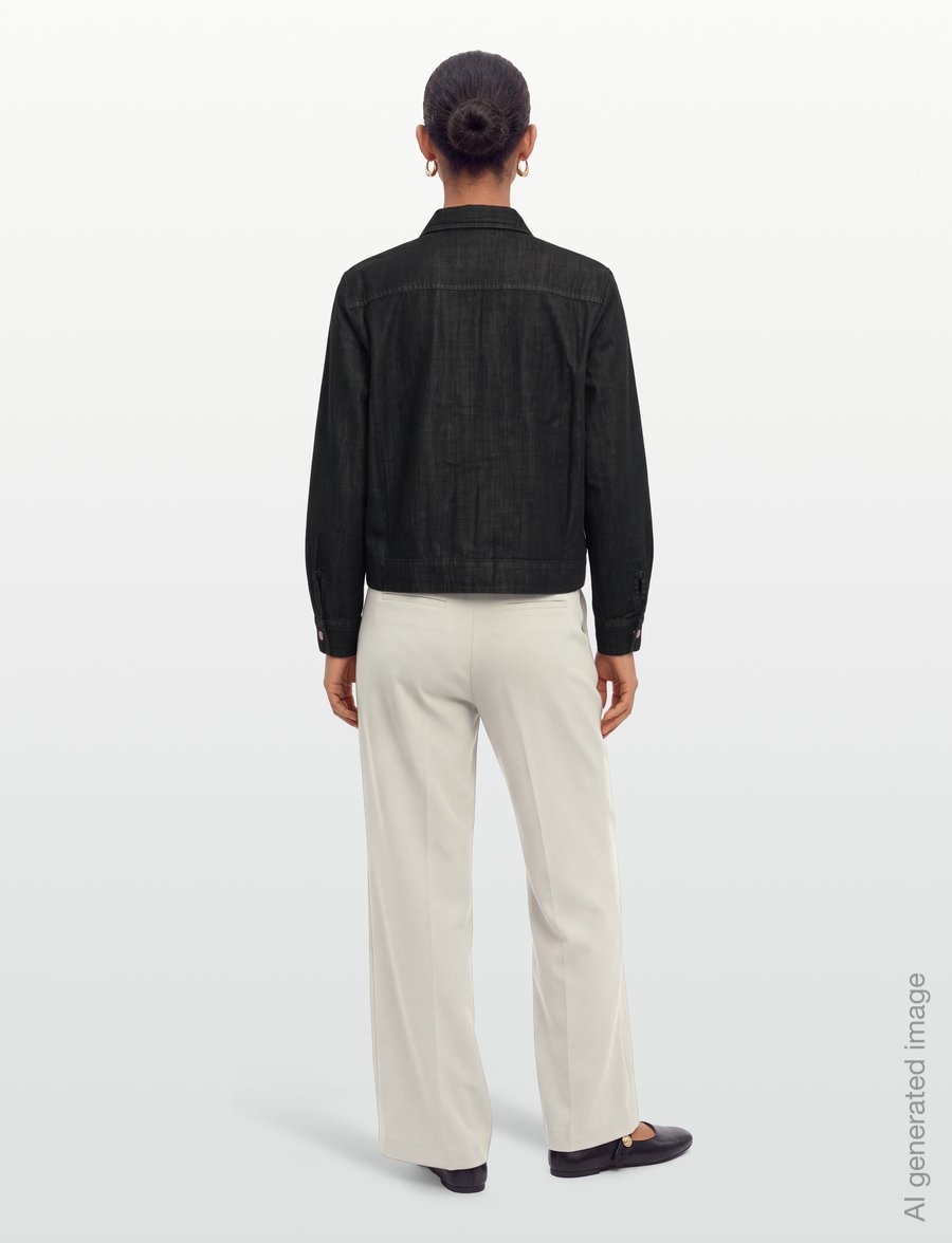 BUSNEL - POPPY shirt - jeanshemden - black - 4