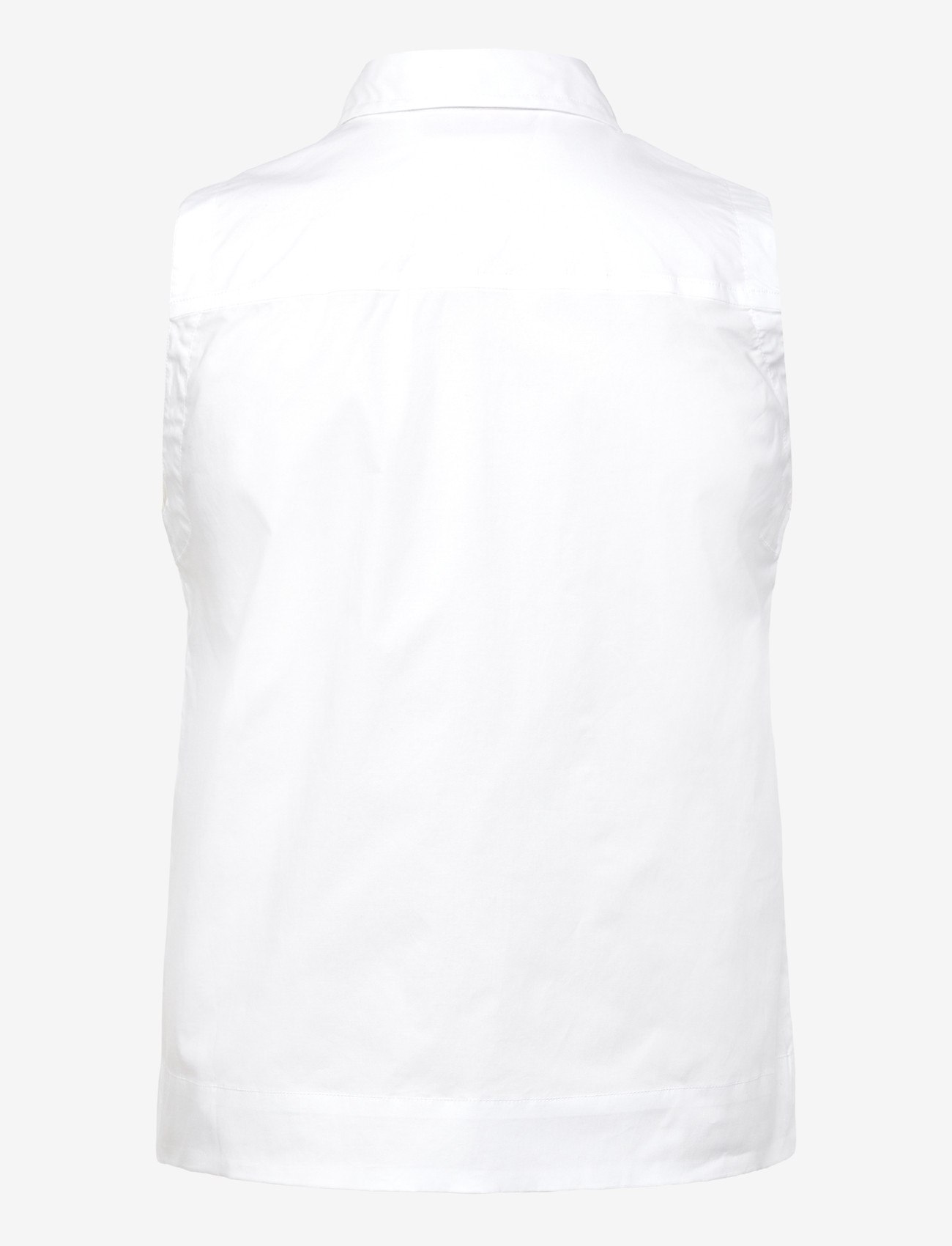 BUSNEL - ODELIA top - sleeveless blouses - white - 1