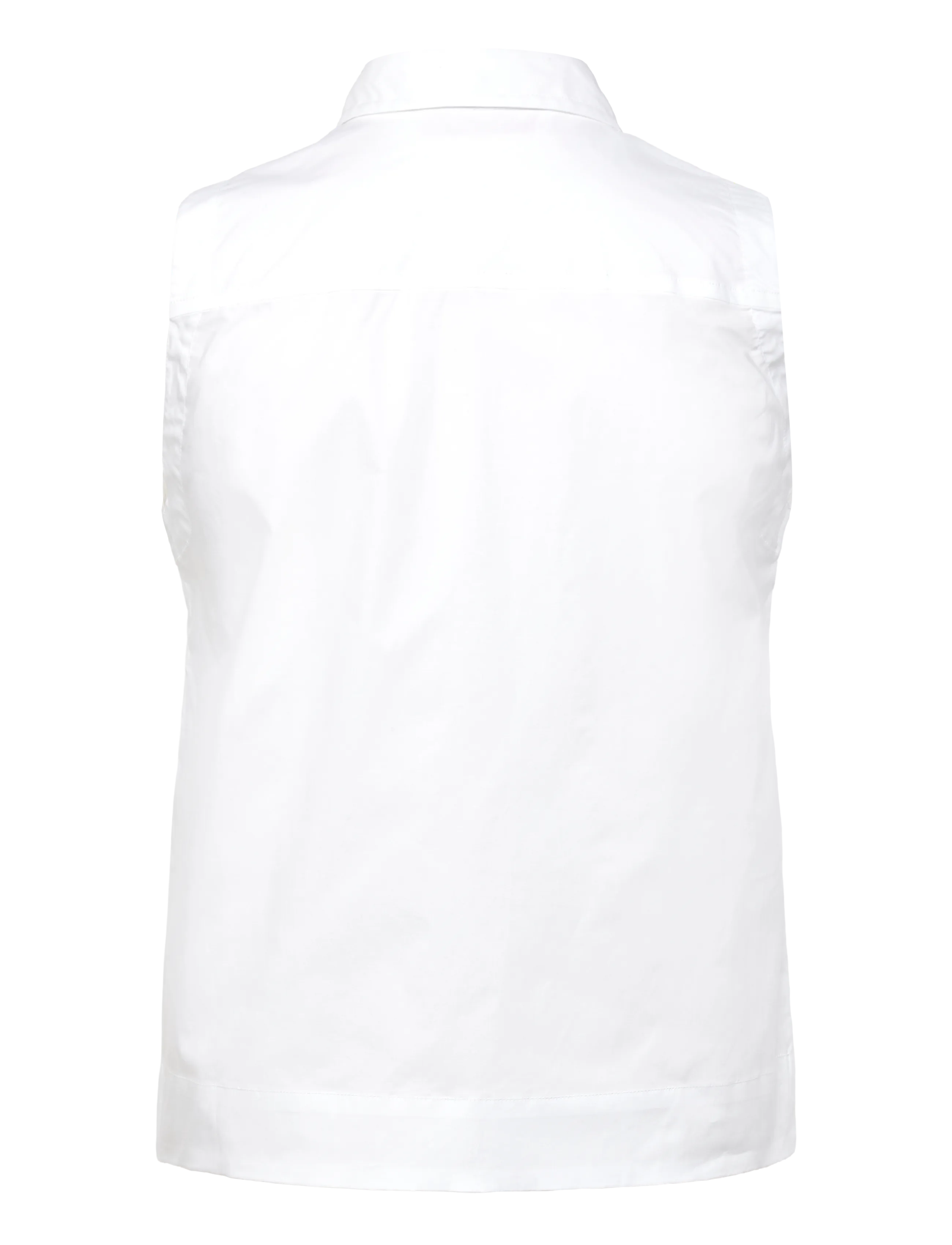 BUSNEL - ODELIA top - sleeveless blouses - white - 2