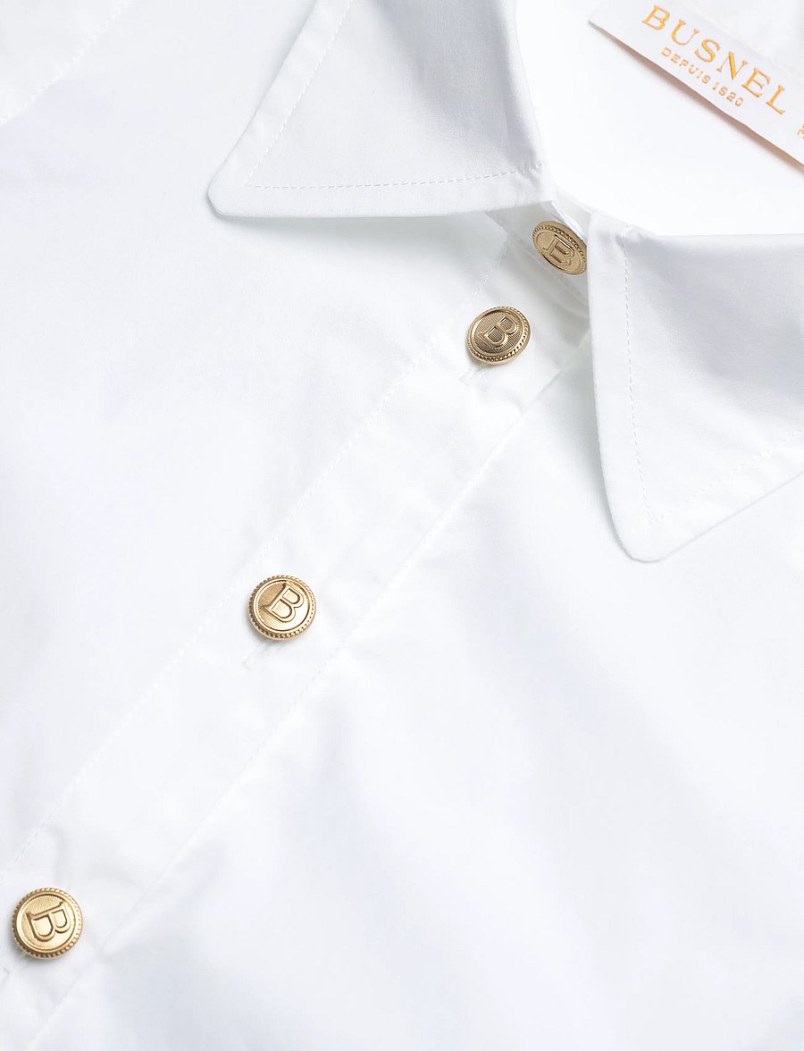 BUSNEL - ODELIA top - Ärmlösa blusar - white - 5