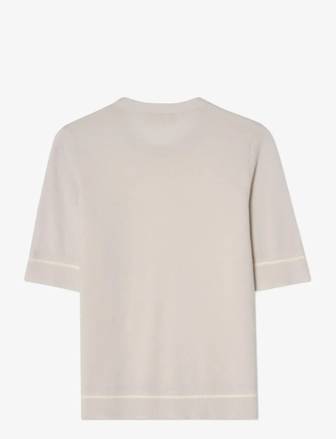 BUSNEL - PAULINA top - t-shirts & tops - silver birch / ecru - 2