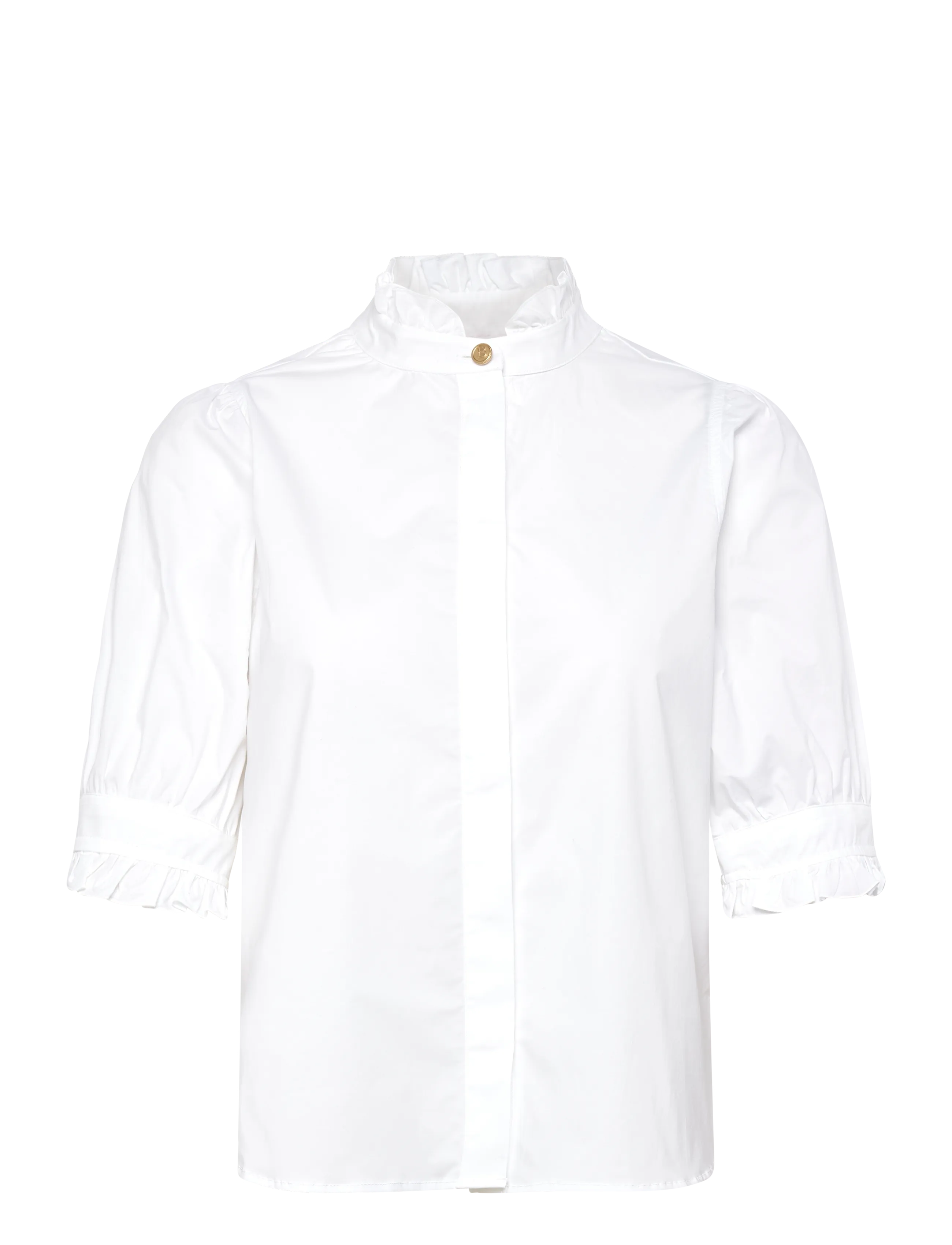 BUSNEL MICA blouse - Designers - WHITE / white