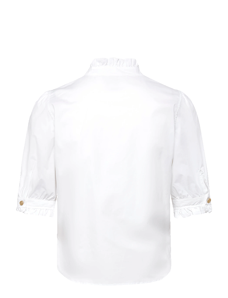 BUSNEL - MICA blouse - lühikeste varrukatega pluusid - white - 2