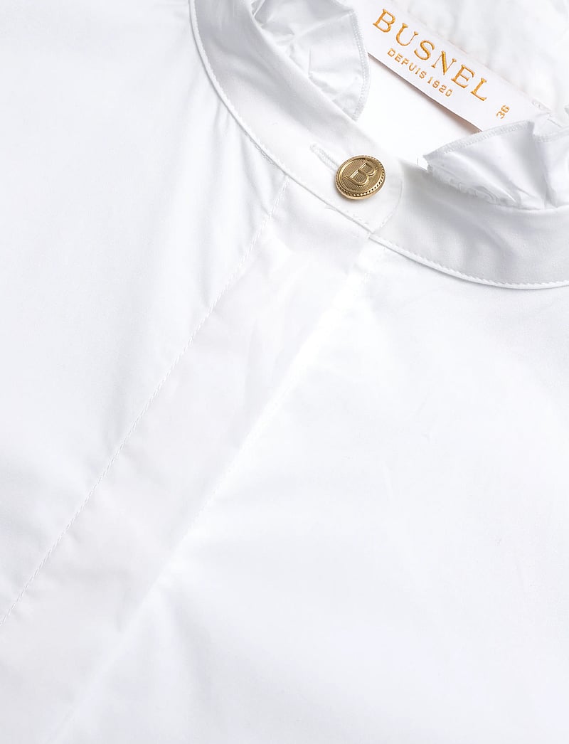 BUSNEL - MICA blouse - lühikeste varrukatega pluusid - white - 5