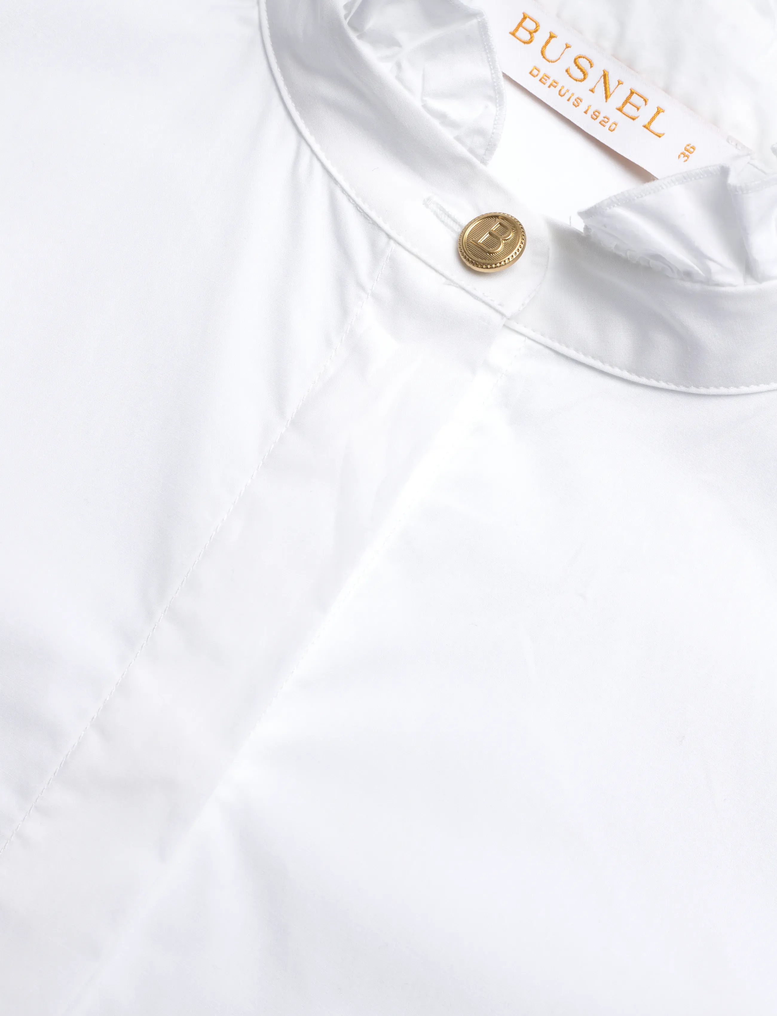 BUSNEL - MICA blouse - lyhythihaiset puserot - white - 5