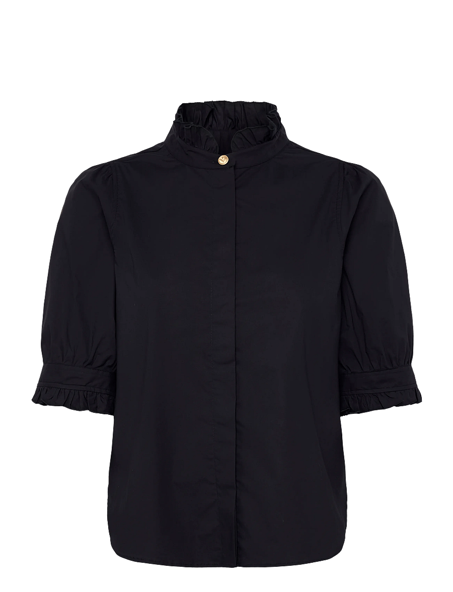 BUSNEL - MICA blouse - kortærmede bluser - marine - 1