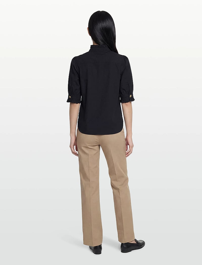 BUSNEL - MICA blouse - kortærmede bluser - marine - 4