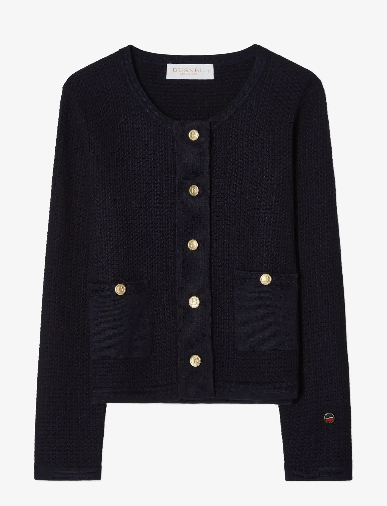 BUSNEL - ESTELLE cardigan - cardigans - marine - 1