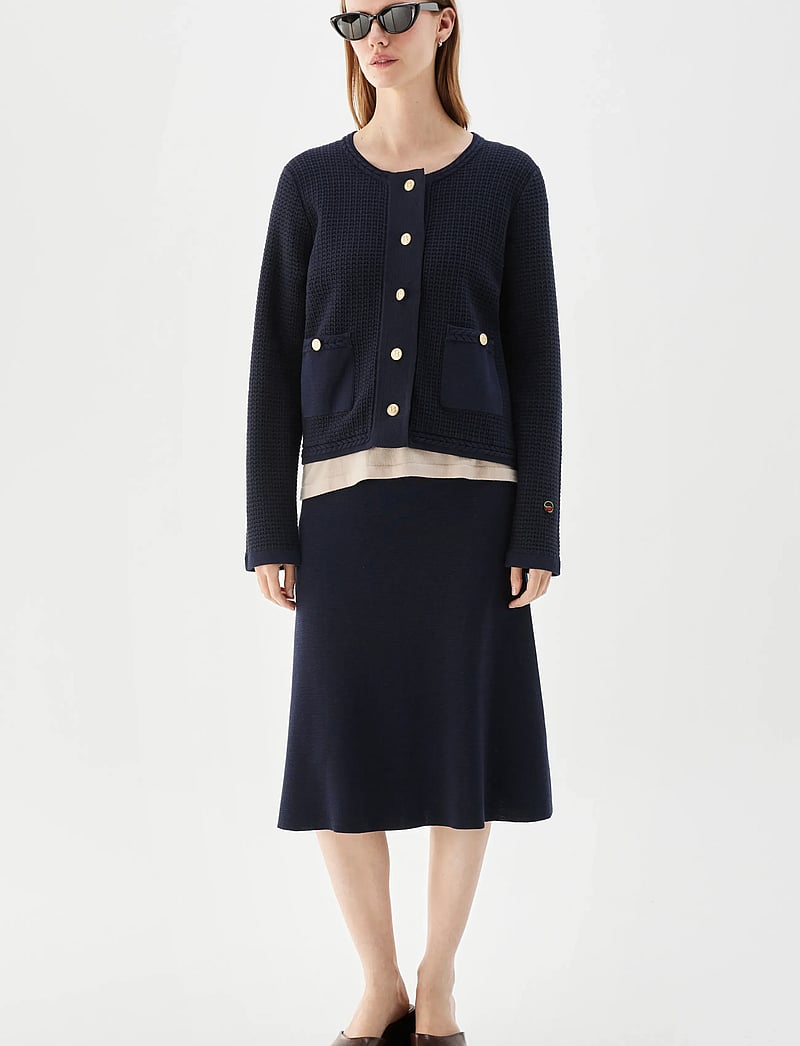 BUSNEL - ESTELLE cardigan - cardigans - marine - 0