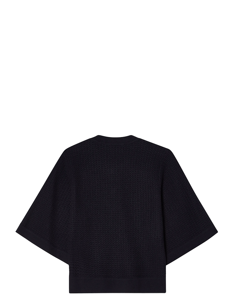 BUSNEL - PALMER cardigan - crop tops - marine - 2