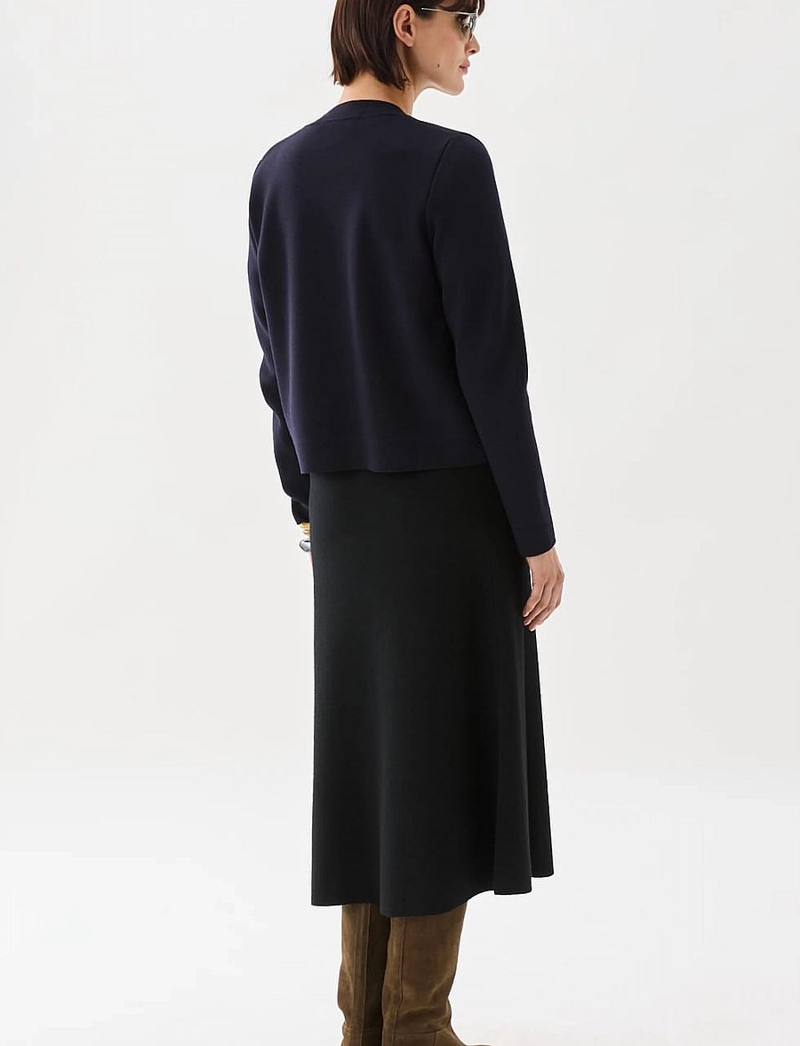 BUSNEL - PHOEBE skirt - strikkede nederdele - black - 3