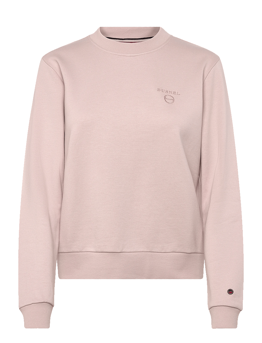 BUSNEL - SAMANTHA sweatshirt minimal - sweatshirts & hoodies - light rose - 1