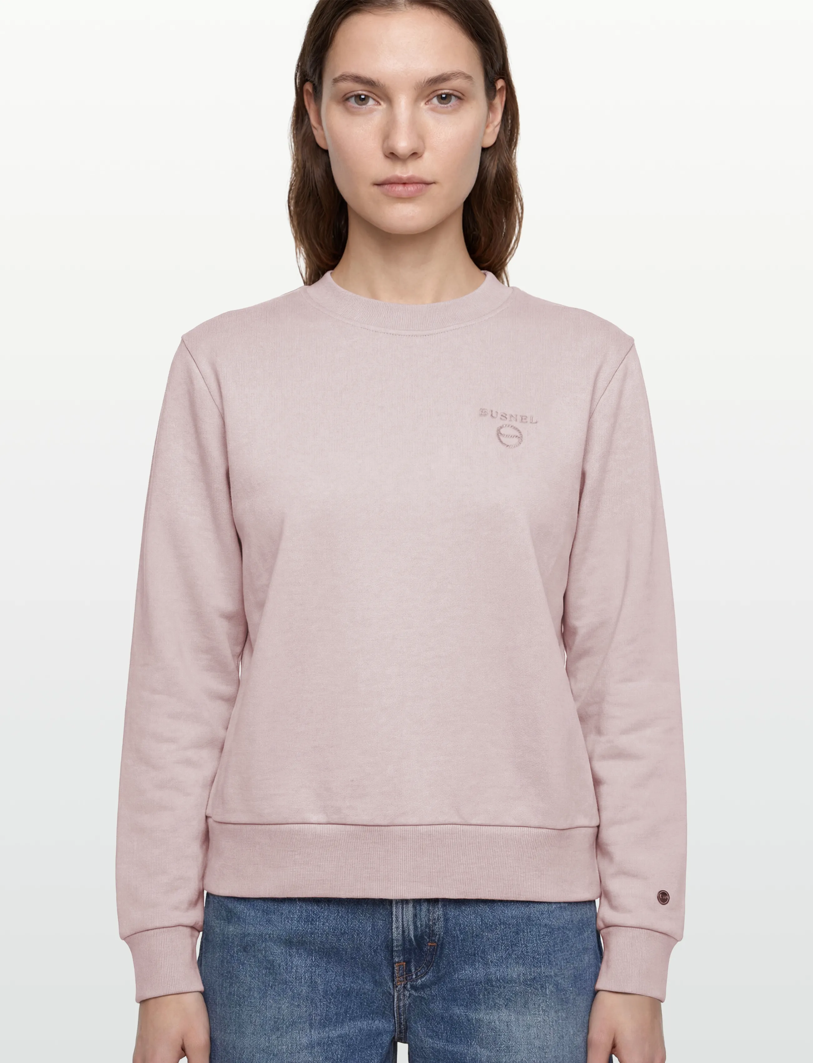 BUSNEL - SAMANTHA sweatshirt minimal - sweatshirts & hættetrøjer - light rose - 3
